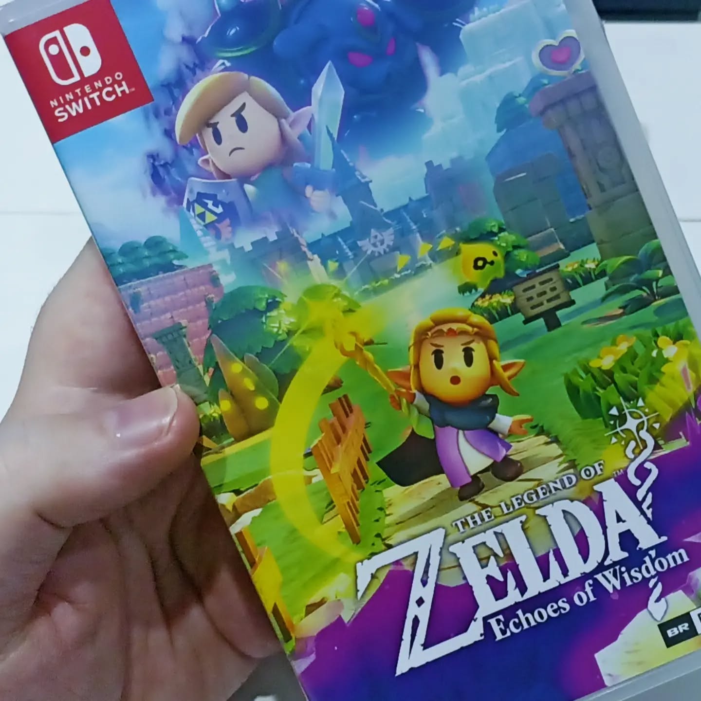 Zelda Echoes of Wisdom acabou de chegar! #zeldaechoesofwisdom #nintendoswitch #zelda