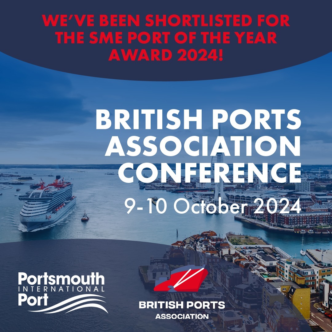 We're really proud to have been shortlisted for the British Ports Association SME Port of the Year!
Up against some brilliant Ports, so watch this space!