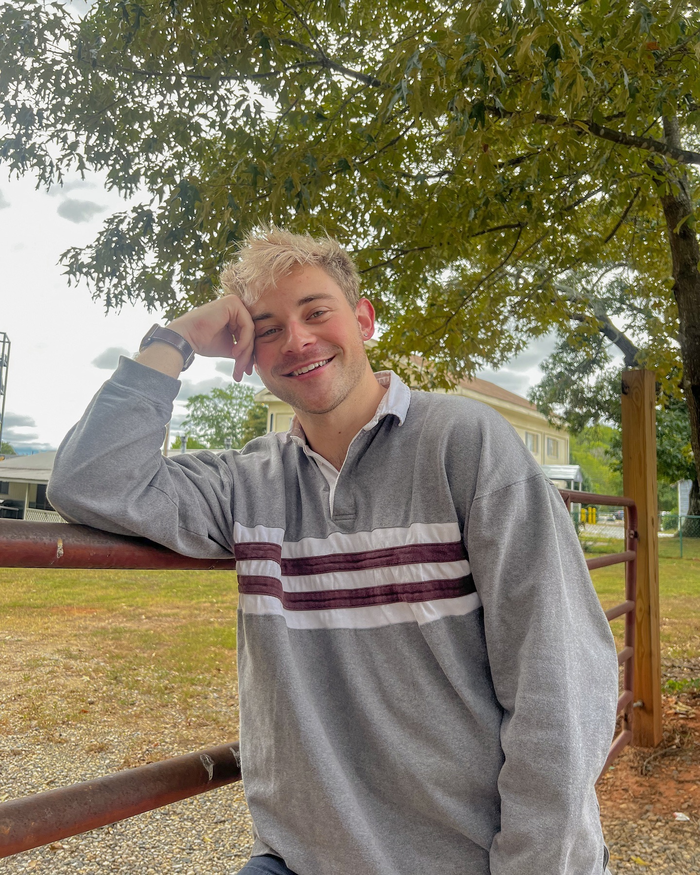 yelling āITāS FALL YāALL!ā in the most southern lady voice imaginable š