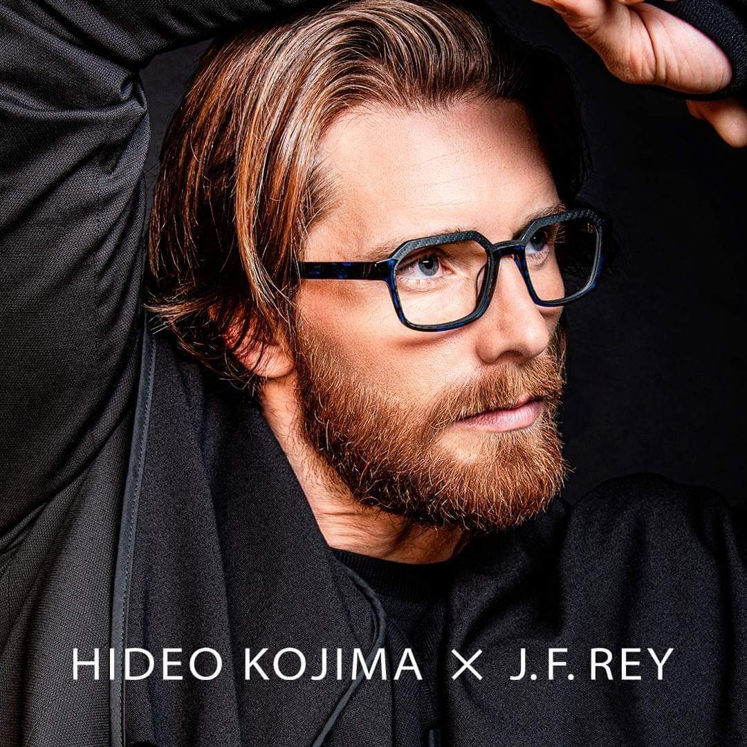 HIDEO KOJIMA X J.F. REY
@jfreyofficial unveils the new collaboration with HIDEO KOJIMA, the Japanese video game designer. This collection of optical, gaming and
sunglasses frames combines the futuristic and technological world of HIDEO KOJIMA with the refined expertise and elegance of J.F. REY.
With its innovative design and timeless elegance, this new collection offers 7 models that transcend the boundaries between video games and fashion.