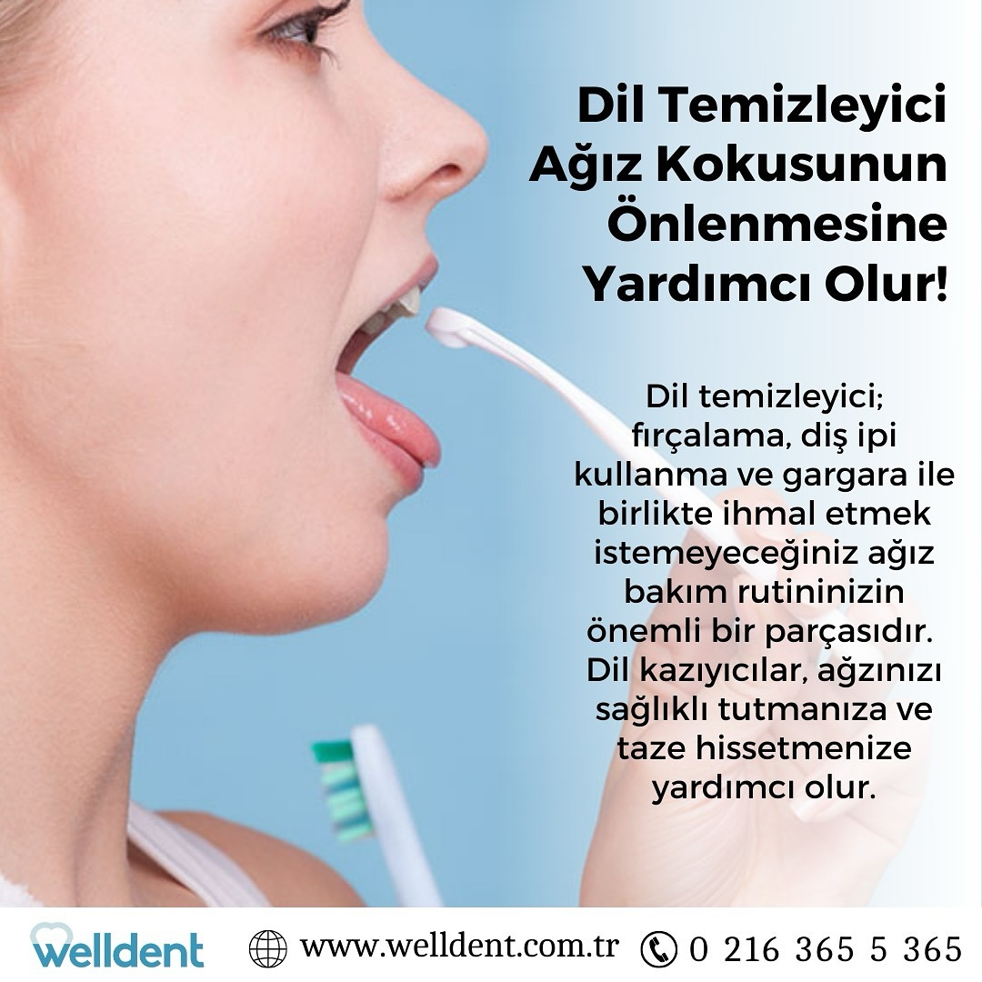 📌 Dil Temizleyici Ağız Kokusunun Önlenmesine Yardımcı Olur. 😊
📱 0 216 365 5 365
🖱️ www.welldent.com.tr
#Welldent #SağlıklıGülüşler #BirÖmürTebessüm #WelldentDişKliniği #TatlısuMahallesi #Ümraniye #Şerifali #İstanbul #DişSağlığı #DişHassasiyeti #DişTemizliği
#DilTemizliği #DilBakımı #Hassasiyet #DişBakımı