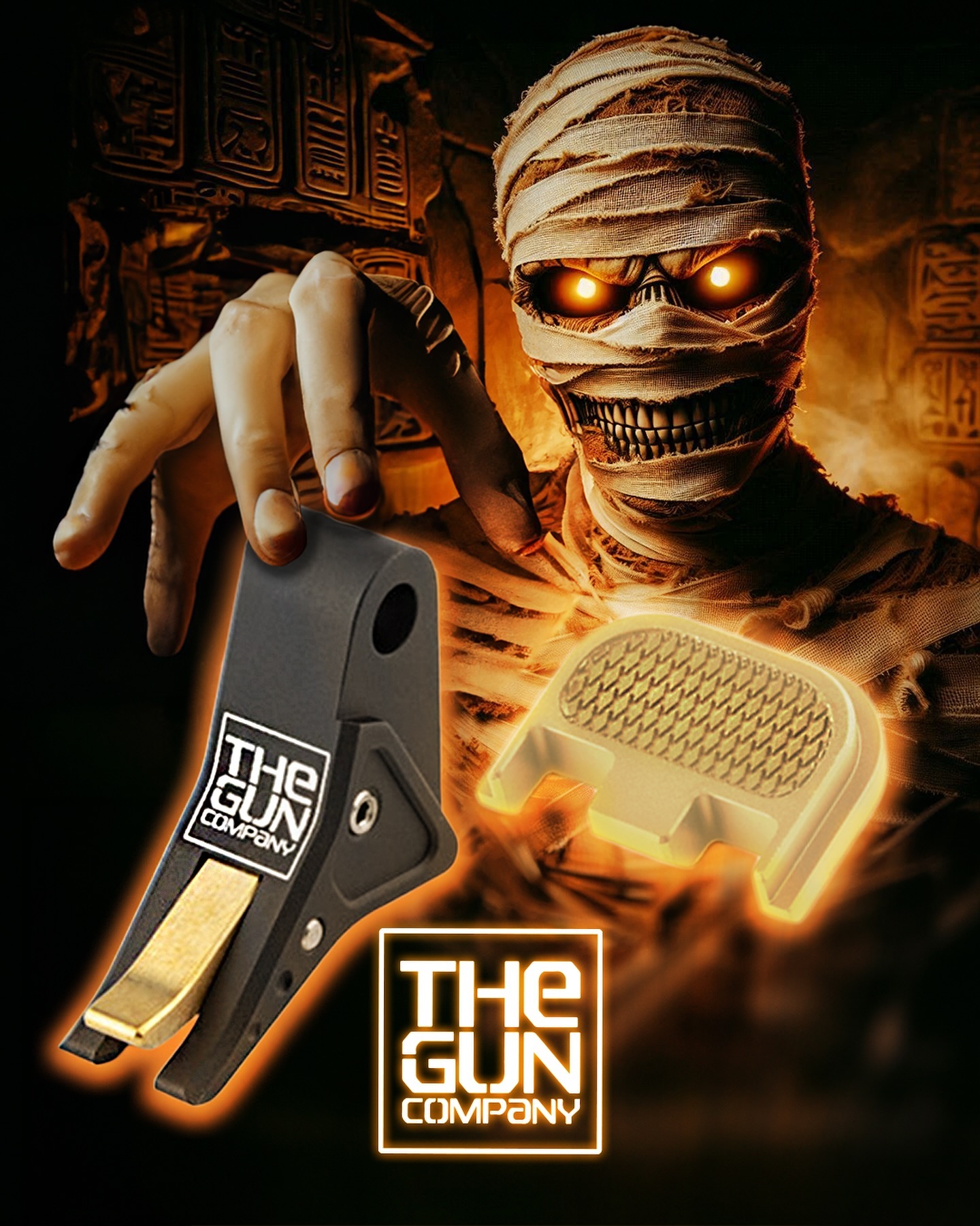 T-minus 4 days until Glocktober!! 🎃👻💀 Treat yo’self to a @thegunco SS Glock Trigger and FREE backplate because the ghost under your bed said so… 🤷🏼♀️
#glocktober #halloween #spookyseason #thegunco #glock #trigger #backplate #goodies #trickortreat #letsgo