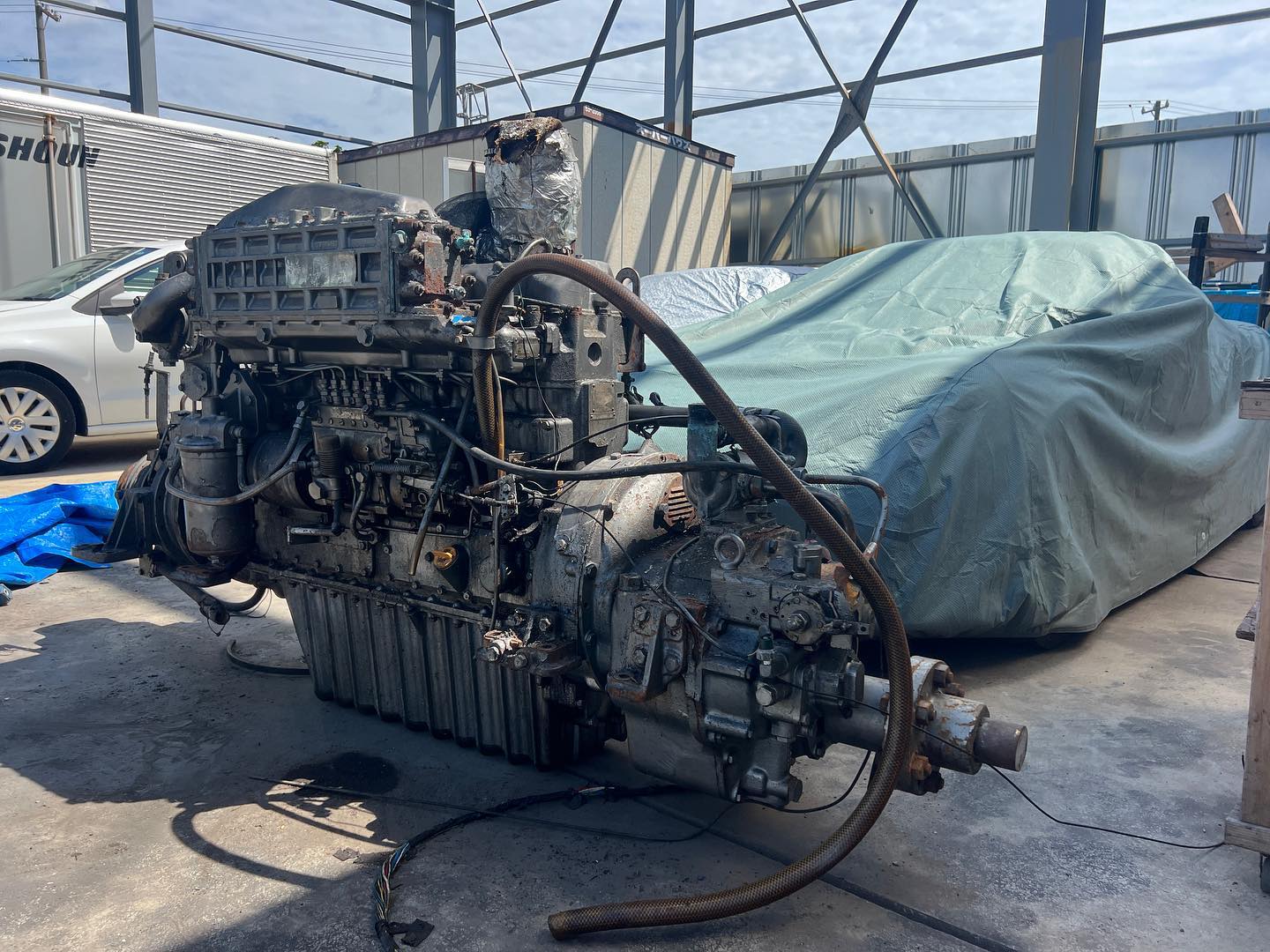 Yanmar 6CHK-DT
{SOLD OUT}
#yanmar #yanmarmarine #6chk #ヤンマー #ディーゼルエンジン