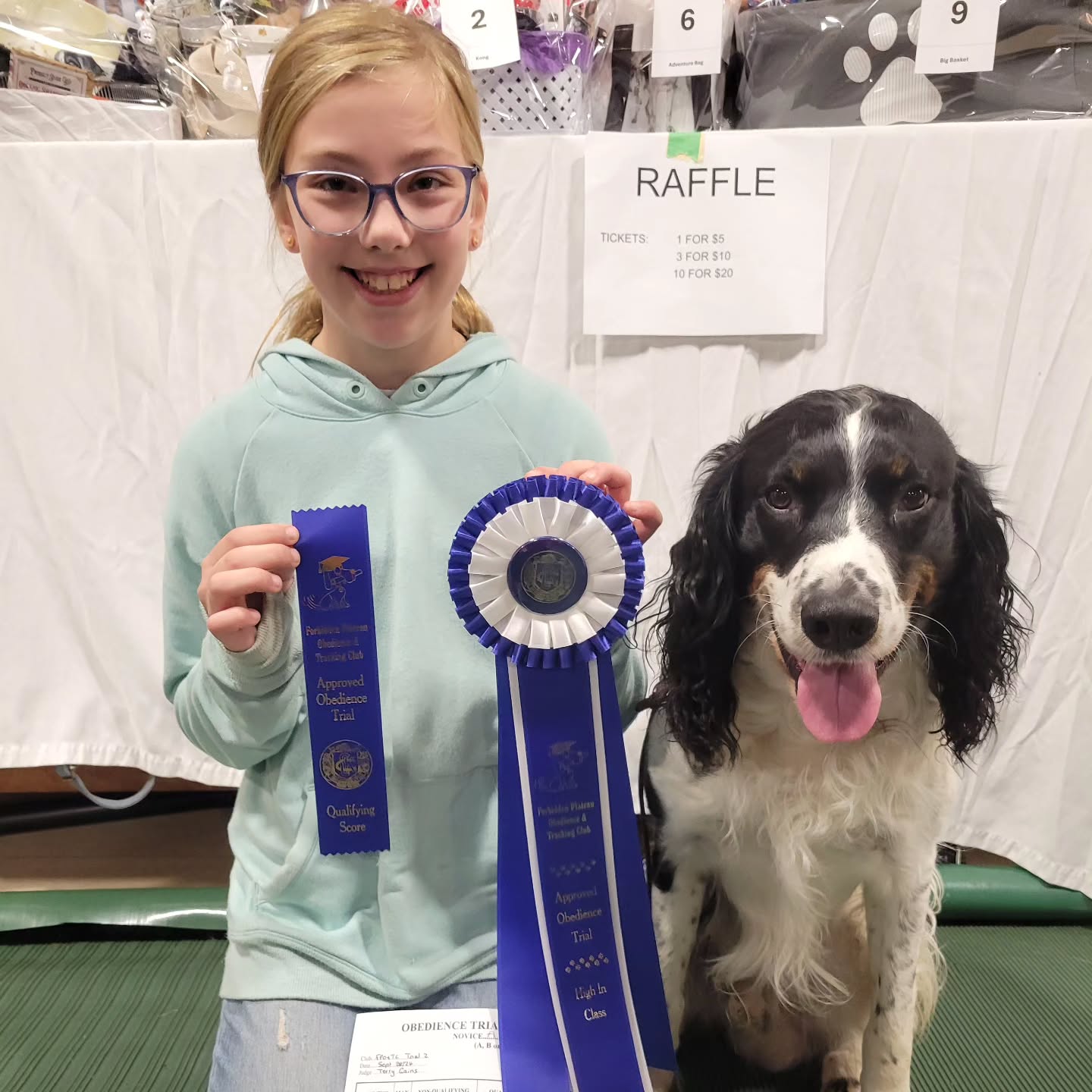 A wonderful weekend at the Obedience Trial!
#dog
#springers #sportdogs #kids #jrhandler #special #joy