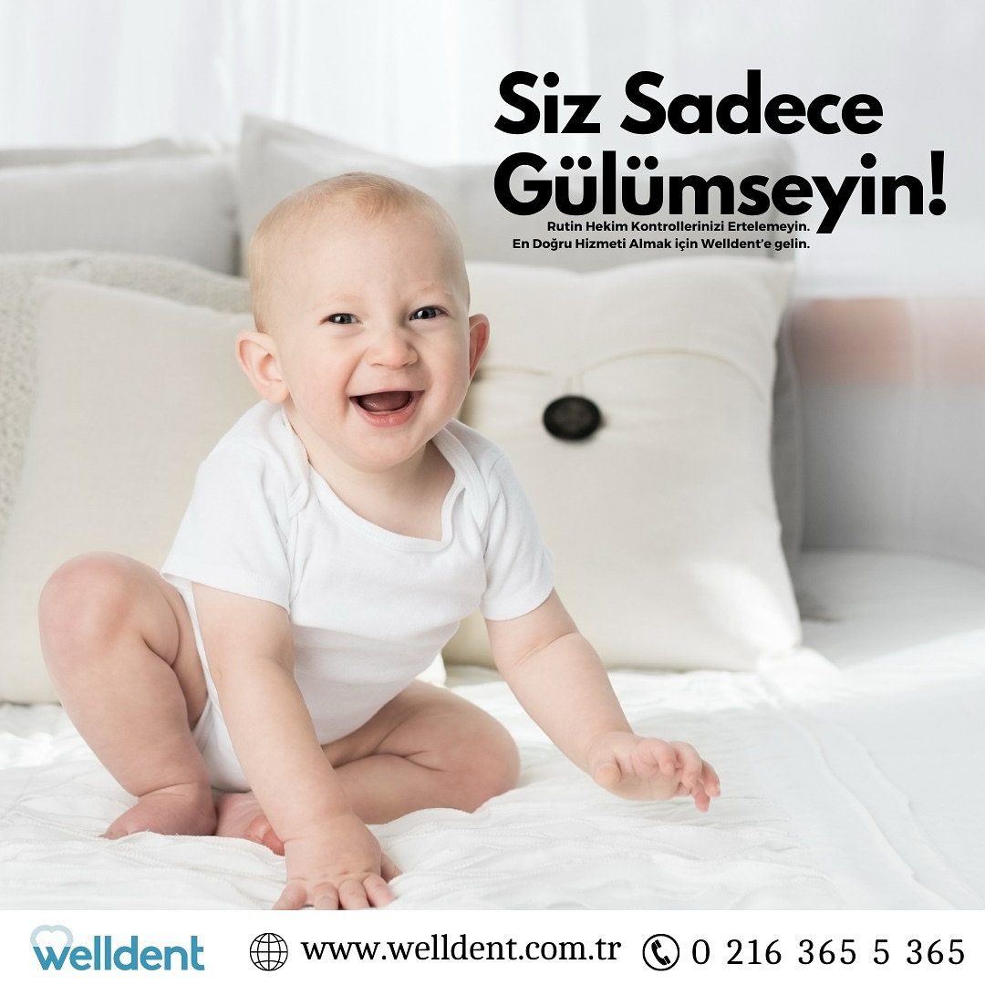 Siz Sadece Gülümseyin! 😊🦷
📱 0 216 365 5 365
🖱️ www.welldent.com.tr
#Welldent #SağlıklıGülüşler #BirÖmürTebessüm #WelldentDişKliniği #TatlısuMahallesi #Ümraniye #Şerifali #İstanbul #DişSağlığı #DişHassasiyeti #DişTemizliği