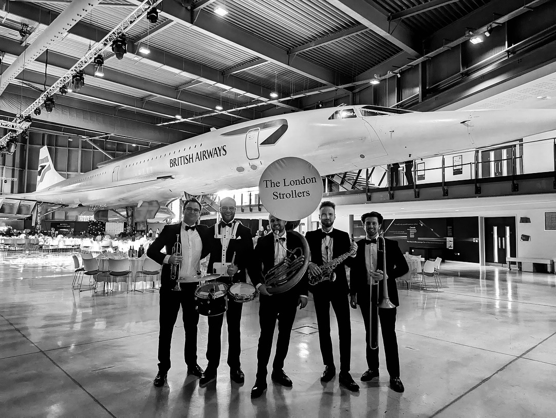 Lovely to be back playing for @businessleaderuk
.
.
.
#TheLondonStrollers #RoamingBand #LondonRoamingBand #BrassBand #StrollingBand #AcousticBand #LuxuryEvents #LuxuryWedding #InternationalBand #London #EventProf #WeddingPlanner #LondonBrassBand #Concord