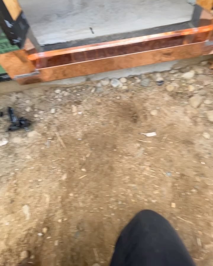 Check out the copper pan detail we’ve designed for our doors and windows. We’ve crafted a 4 5/8” flat section for our units to sit securely, with a 5/8” backdam for added protection. The pan wraps across the face, under the unit, and finishes down along the foundation, ensuring a fully sealed and durable opening. This system is completely bulletproof, preventing rot or damage over time—giving peace of mind to both our clients and us as builders. Huge thanks to the crew at @m.jordan_and_daughters_inc for making this happen and being such a key part of this project! @m.jordan_and_daughters_inc @hutsnyc @mccormackbuilders @echelon_builders
#CopperPanDetail #EchelonBuilders #CustomHomes #LuxuryBuilds #ArchitecturalDetails
—
#architecture #addition #echelonbuilders #home #builder #interior #architect #renovation #luxury #construction #massachusetts #bostonma #siteprotection #cleanjobsite #handmade #gobuild #cabinetry #millwork #copperwork #copperpans #waterproofing