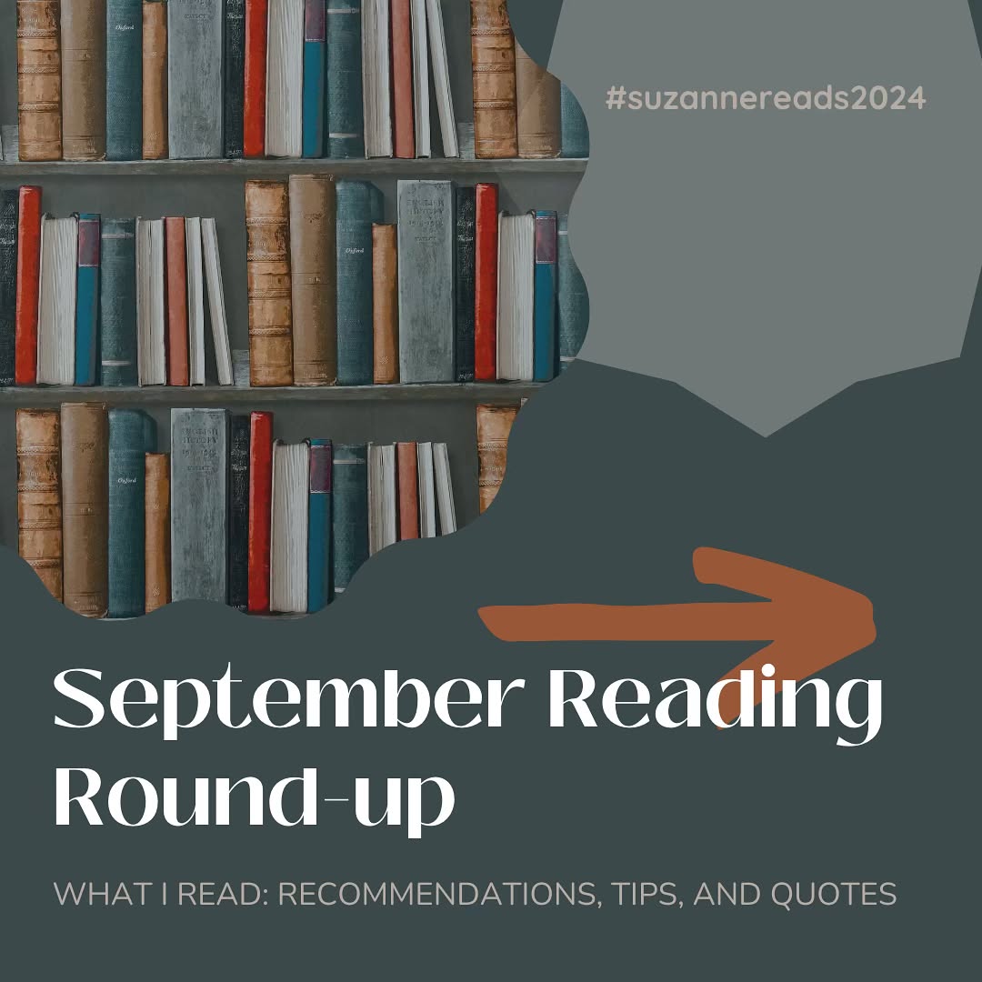 September reads were just mostly for school. But sometimes even an assigned reading is transformational.
⭐️⭐️⭐️⭐️⭐️- The Book of Forgiveness is the best I’ve ever read on the subject. Suitable for those in any faith or no faith. It’s something I’ll be thinking about my whole life long. What a beautiful gift that includes no cliches, recognizes the pain doesn’t always go away, acknowledges that reconciliation is often not possible (and there’s no shame in that), and that we can actively participate in our healing.
My favorite fiction was also assigned - Glittering Images by Susan Howatch. I have no idea why I’ve never been exposed to this author and this series in particular, but it reads exactly like a PBS Masterpiece Theater series. I will, for sure, be continuing on.
📙 What are you reading this month? What’s up next on the TBR pile?
📘 Do you love Masterpiece Theater as much as me?
📗 What’s your experience with forgiveness? What’s the best book you’ve read on the subject? What’s a practice that changed your perspective?
#suzannereads2024
