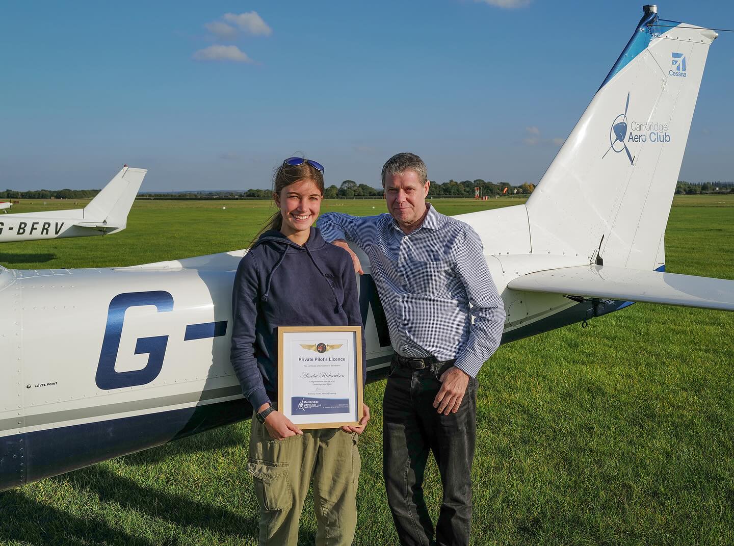 Delighted to announce that the recipient of the 2023-24 Attagirls Molly Rose Pilot Scholarship, 17 y/o Amelia Richardson, has successfully passed her Private Pilot’s License (PPL). 🤩
Amelia is a social media influencer and an advocate of supporting young women in aviation. She is a founder member of the Attagirls Club and its Teen Ambassador. Amelia is determined to become a military pilot and a flight instructor.
Now approaching its third season, the scholarship awards full PPL training via Cambridge Aero Club.
Aetheris Films and the Attagirls Club are grateful to our sponsors Marshall of Cambridge; Cambridge Aero Club; Graham, Gregory & Nigel Rose; the British Women Pilots’ Association (BWPA); and Philip Meeson, the founder of Jet2.
@amelia_glider_pilot
@attagirlsclub
@marshallgroupglobal
@cambridgeaeroclub @paulolavesenstabb
@bwpa.uk
@mollyrosepilotscholarship
#aetherisavidi #eagerfortheair