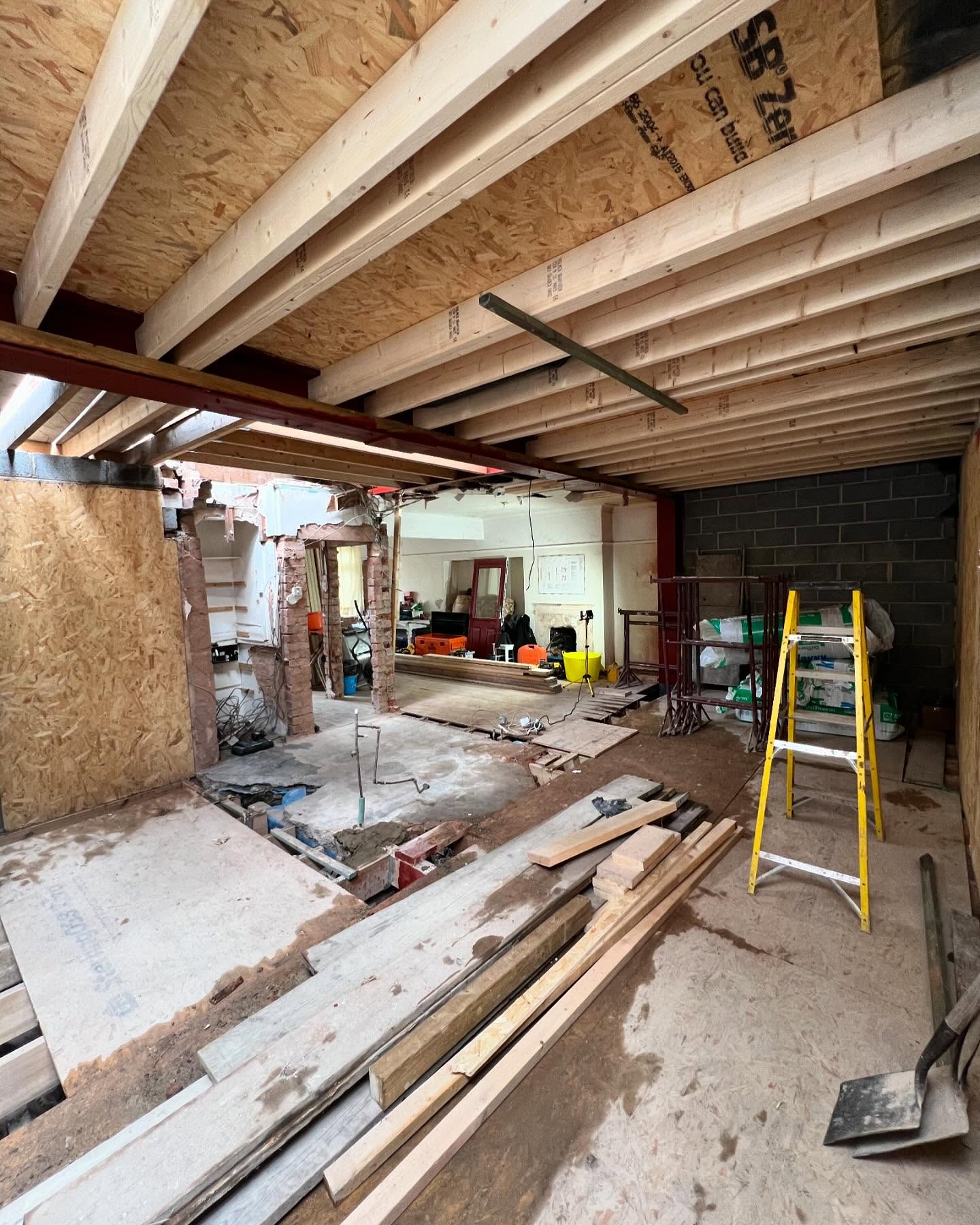 Weve added on a huge kitchen extension - keep an eye on this as this one is going to be special