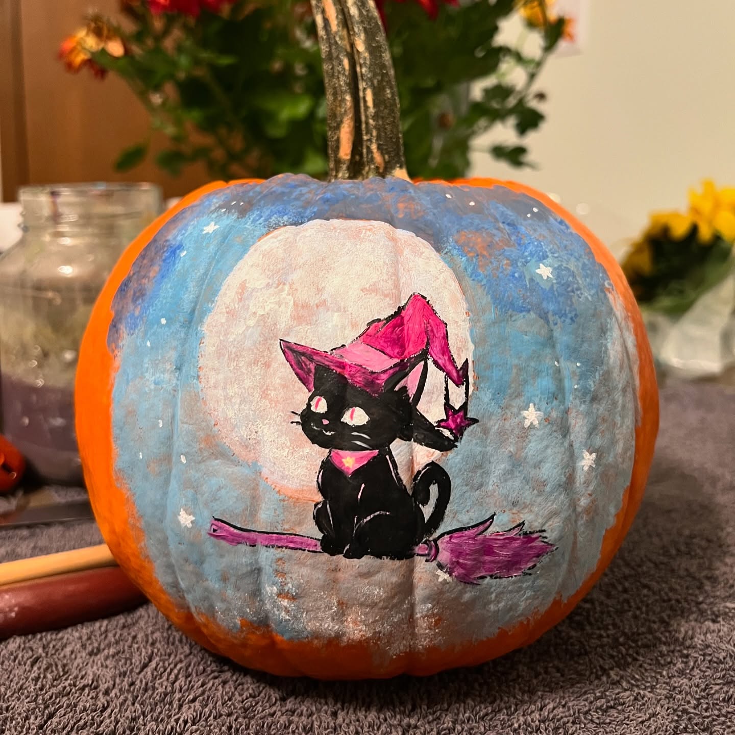 ooky spooky punkin and punkin painter #pumpkinpainting