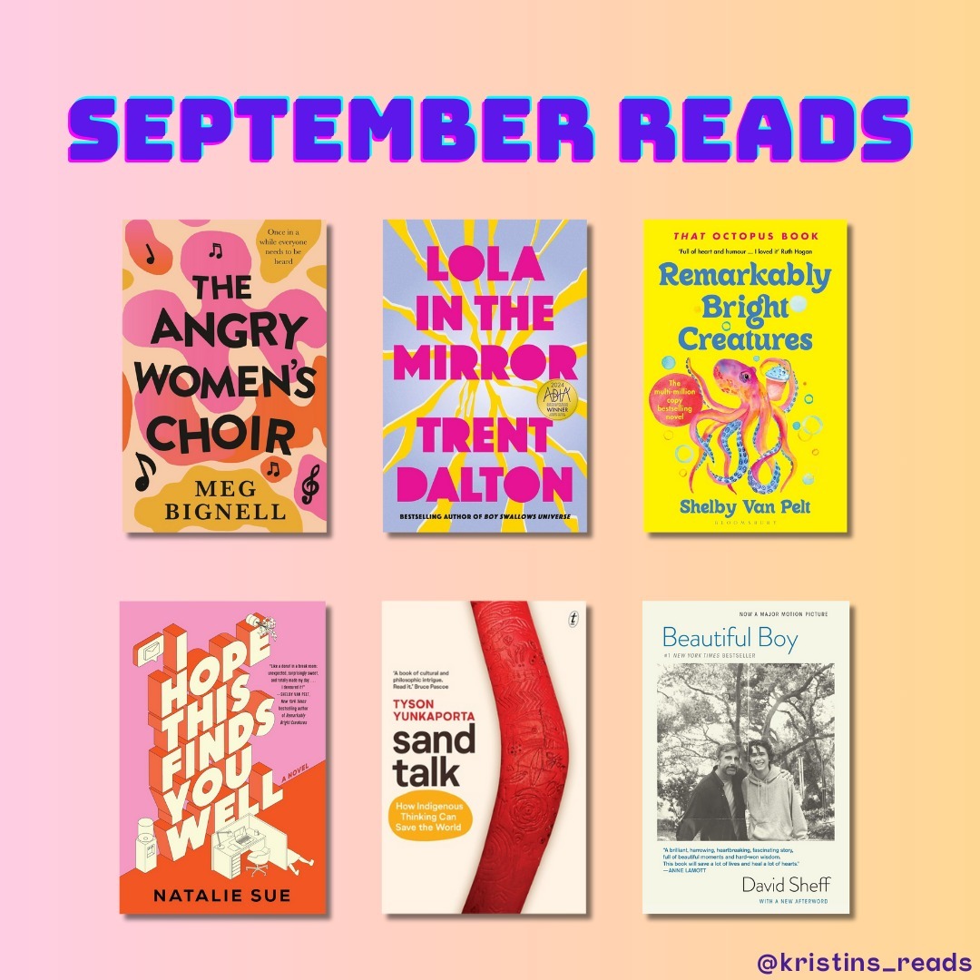 Lots of great books read in September! š