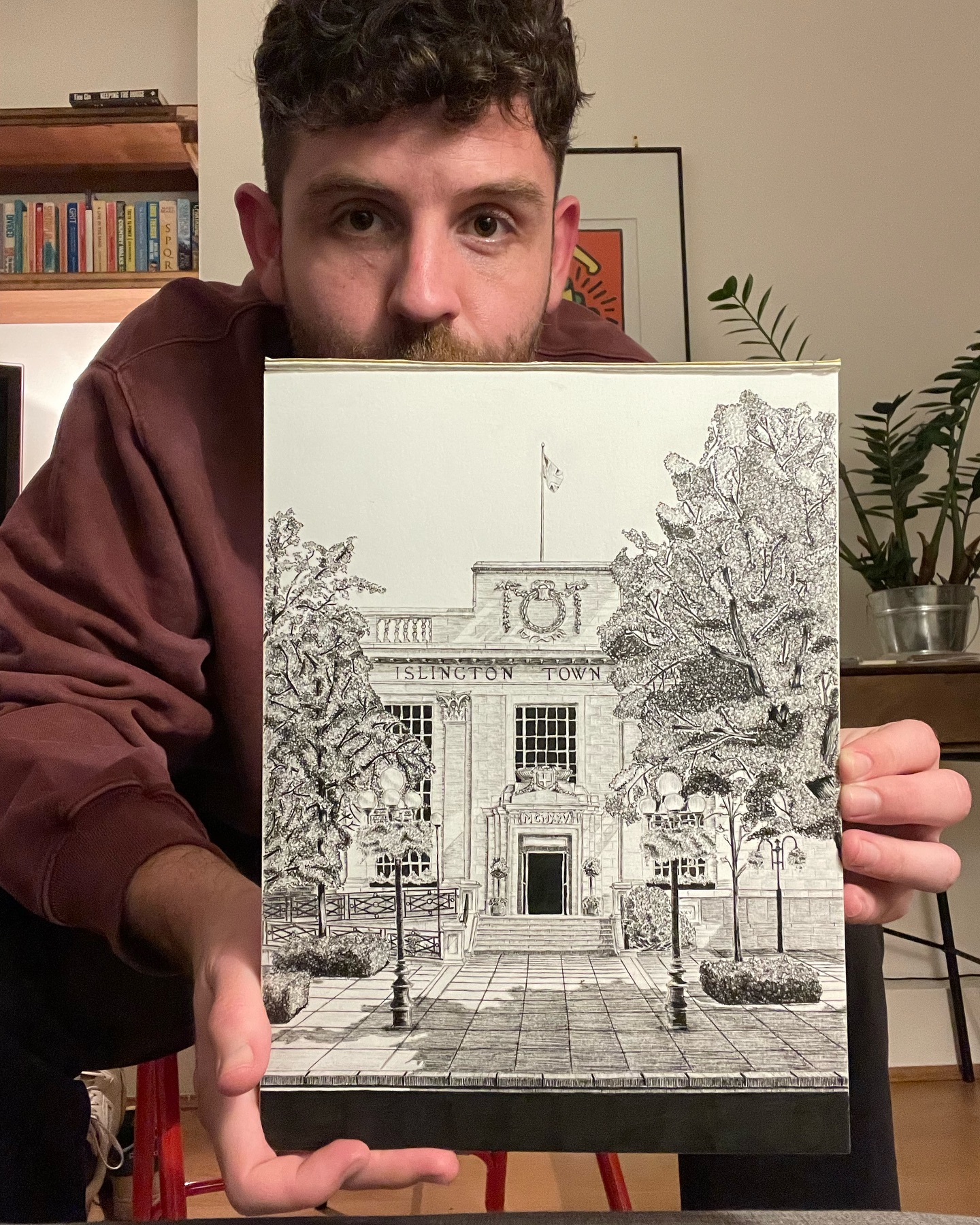 Islington Town Hall - SOLD OUT!
Canāt quite believe it, but my limited edition set of prints of this drawing have now completely sold out!
I drew this back in December 2021, and it is CRAZY to think that 143 of you wonderful people now have this drawing up in your homes ā„ļø
Thanks to everyone who has bought one of my drawings, and for all the amazing support since I started this journey, youāve helped push me every single step of the way :)