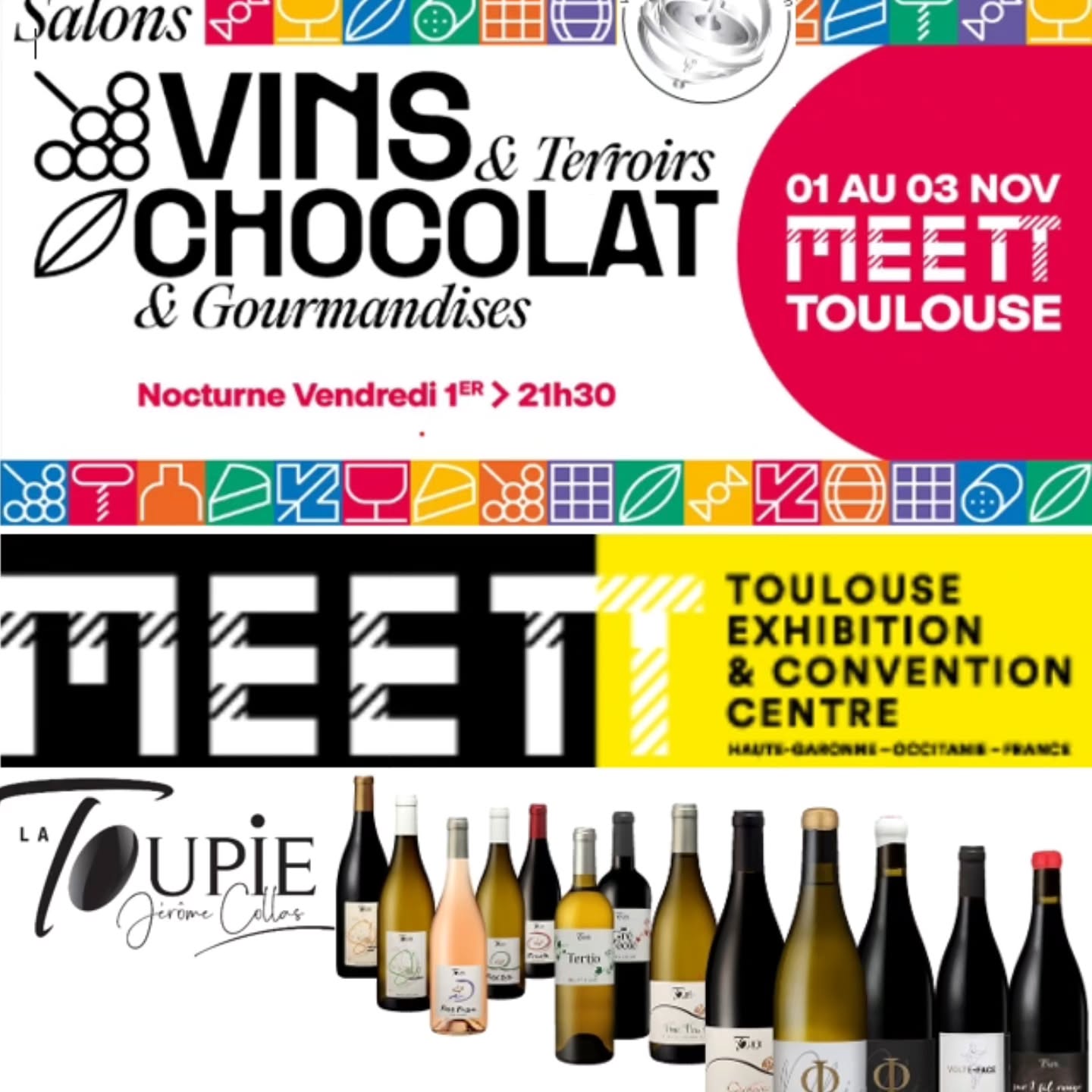 Domaine la Toupie y sera stand A43 du 1er au 3 novembre.
