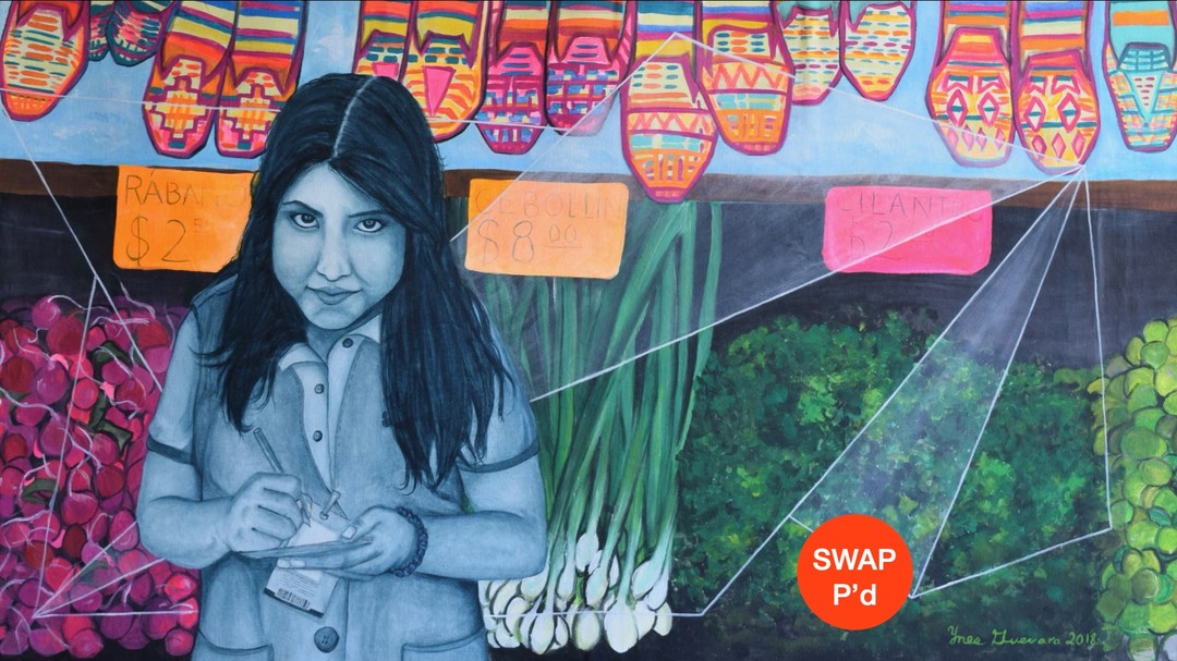 Swapp'd Art with top Joe @smashtheclock1 💯👏😊