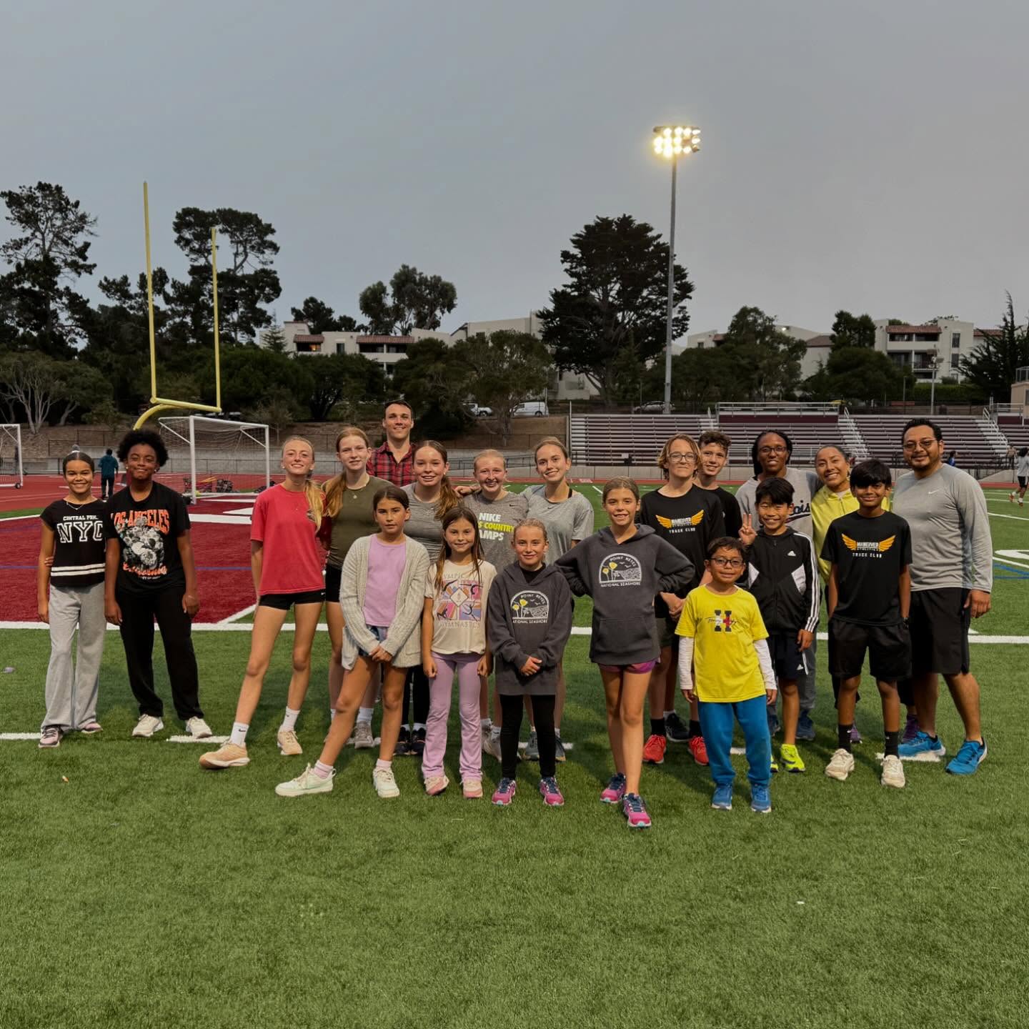 As the Fall TF/XC season continues, our squad continues to grow. Great work today, team! #nothingslow