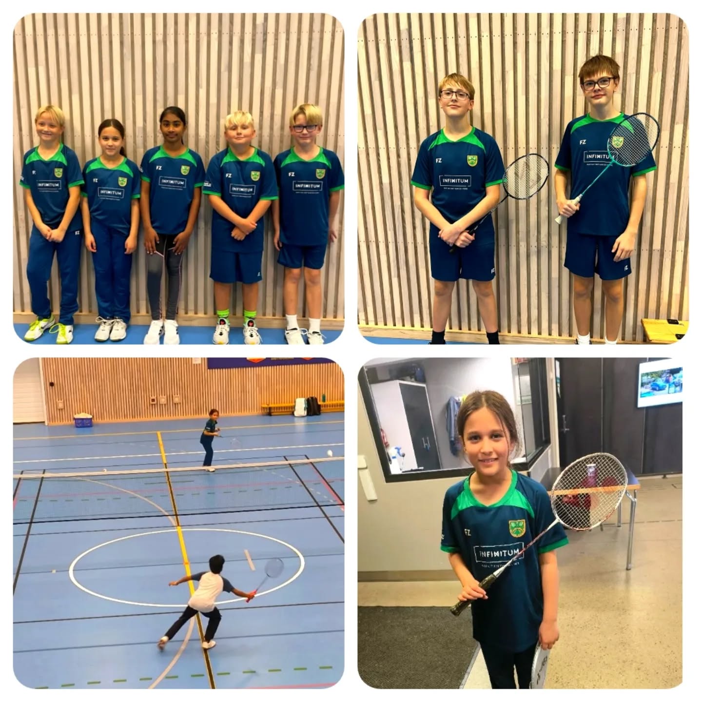 Våre yngste nybegynnere har vært i aksjon på Lambertseter idag. Flott initiativ av Lambertseter å arrangere en nybegynner turnering! Turneringer gir ekstra motivasjon for fullt fokus på treningene fremover. Alle koste seg, og Amira var strålende fornøyd over å bli trukket ut som vinner av racket!
#mossbadmintonklubb #lamberseterbadminton #sportmodern #sportmodern #Infinitum #norprofil #mossidrettsråd #moss #badmintonlife #badmintonforalle #nybegynner #mestring #idrettsglede #vikenidrettskrets #fzforza