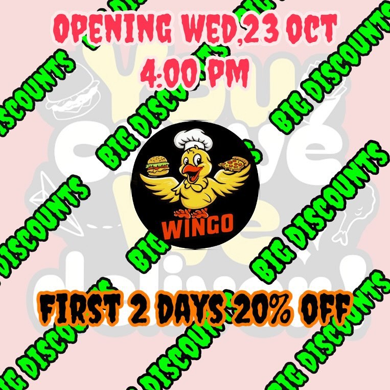 🎉🎉Opening tomorrow!!🎉🎉
At 4:00 pm