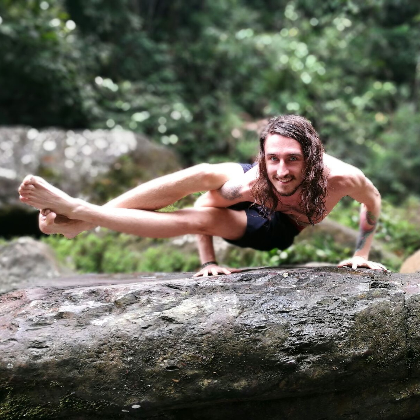 Still going through my yoga journey over the years, I unlocked this pose back in 2017 and made quick use of demonstrating it in various places for a few snaps here and there.
Still a wee wisp of a boy there too!
