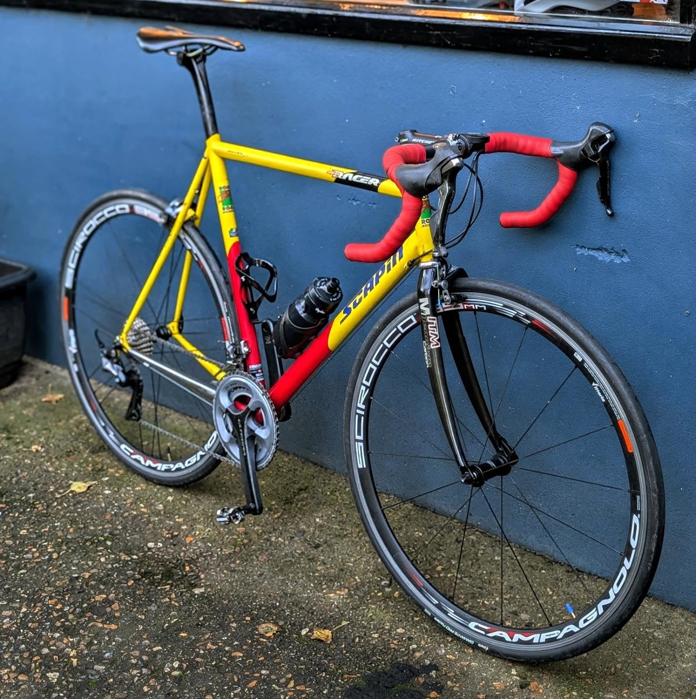 Bonjourno belisimo Scapin! A lovely classic build by one of our team...who needs carbon at 8.4kg!