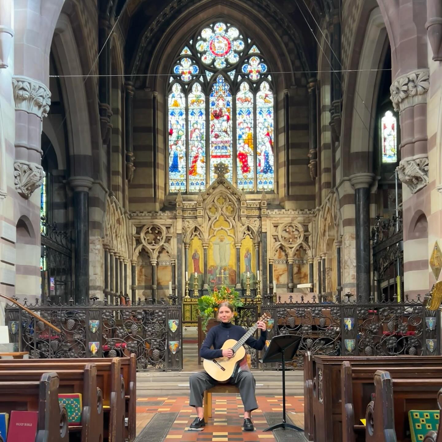 ☆lunchtime concert at the gorgeous St.Andrews Church, enjoyed performing some new rep!☆
(Gnossienne No.1- Satie)