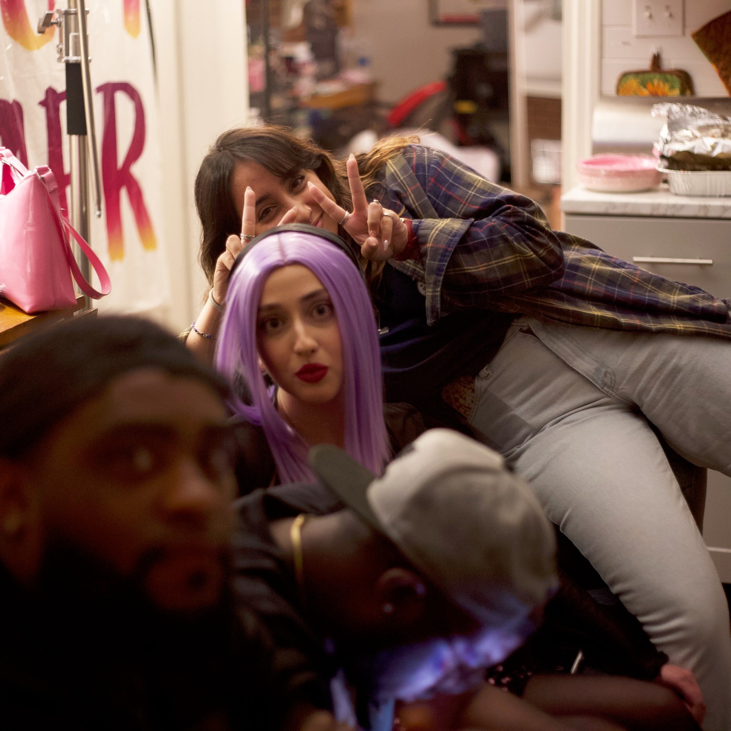 The bottom of a group email by @_naimasaid about her first of 5 shorts coming up : LET’S MAKE AN AWESOME SHORT FILM &
HAVE A BLOODY GOOD TIME!!
I think we succeeded on that front!
#creativecollaboration @ncfilm #femalefilmmakerfriday #screenwriter #actor #crew #setlife#workingwithfriends #bts #photographer #teamworkmakesthedreamwork #flashbackfriday