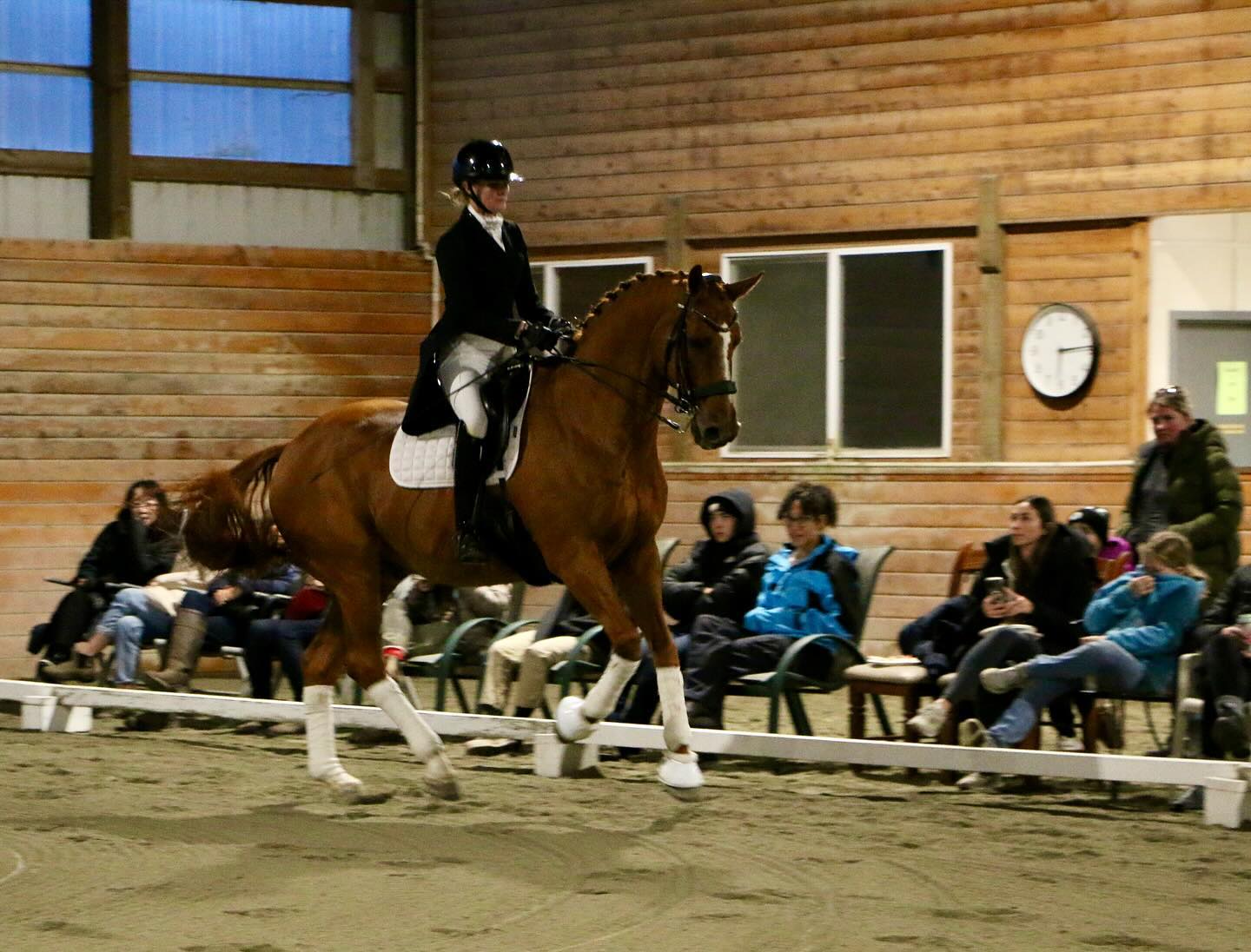 Our Dressage is Fun Night captured by 📸 Jayda De Mings was absolutely fabulous!
Our inspiring riders, Ashley Moore, Esmee Ingham, Gloria Schriever, and Eiren Crawford were outstanding 🌟
Watching Leslie Reid teach was a highlight for so many and hearing about the youth programs from Wendy Christoff was so informative.
The facility was perfect, thank you Norma Siebert of Windsum Enterprises.
The greenery and pumpkins made the venue looked extra fancy and the flowers for the riders, speakers, and host were very much appreciated, thank you Nicole Langfield Realty.
Thank you, Kate Webster for announcing 🎤
Thank you to all our fabulous silent auction donations and everyone that bid on them!
Thank you to all the volunteers that helped lend a hand with set up and take down, a HUGE job at any of these events.
It was a great night of Dressage and fundraising!
🎩🦄🎶🪩