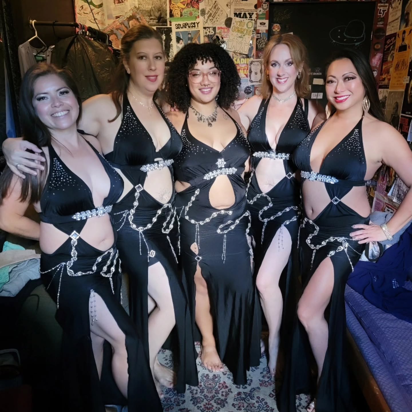 So good to be back at our old stomping grounds at @casbahgram and to see so many of our friends again! 💞
@wildorchidforever thank you so much for having us a part of your beautiful tribute show to our beloved Jackie Pullar. She will forever live in our hearts and in our art!