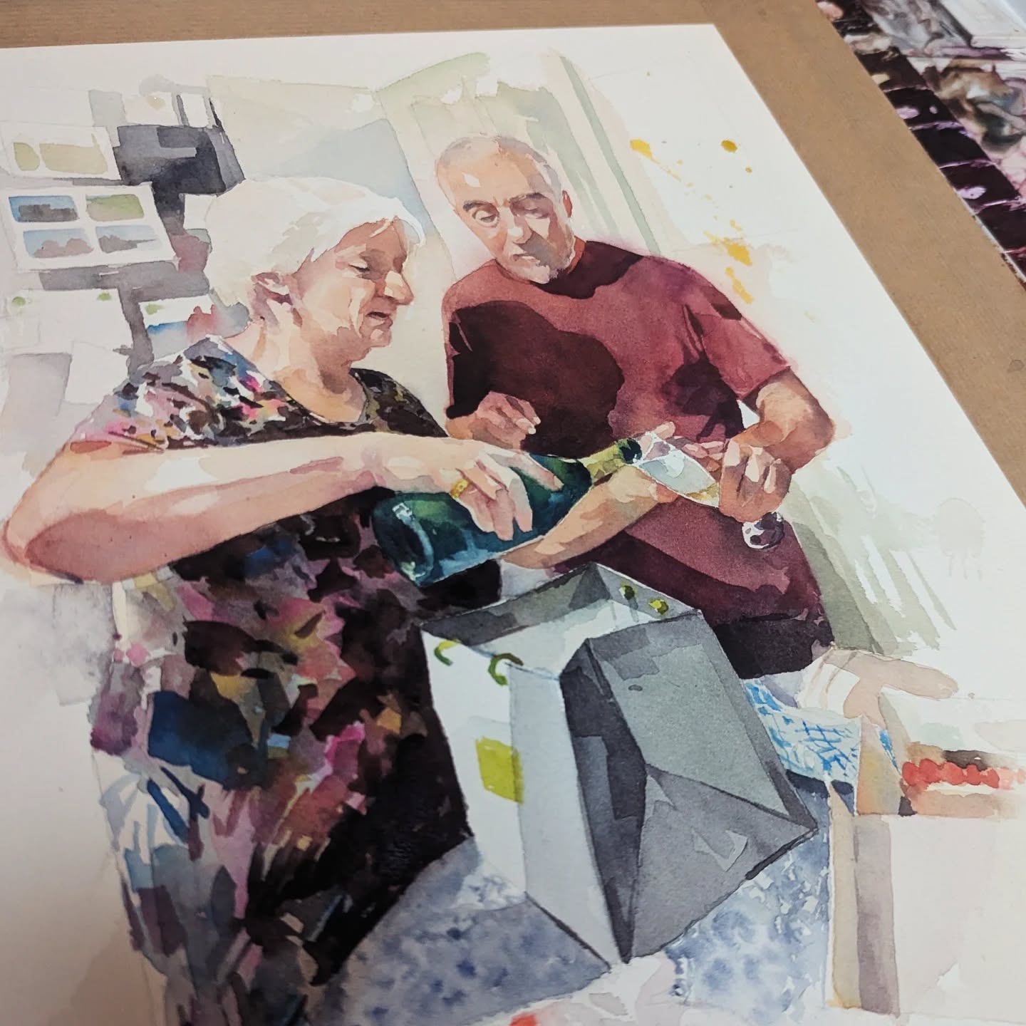 Aquarelle réalisée pour un projet de BD-Carnet de bord dont je vous parlerai bientôt. 📕
S'il y a des intéressé.e s pour s'initier à l'aquarelle, je propose maintenant des cours collectifs, pour voir les dates et vous inscrire, rendez-vous sur mon site internet (lien sous ma bio) 🎨🖌️
#watercolor #painting #sketching #aquarelle #lyon