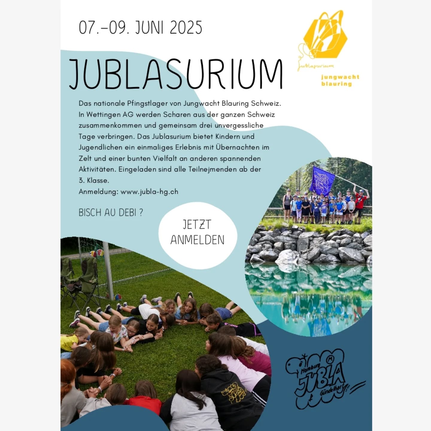 ❗REMINDER❗ Am 30.Oktober isch Ameldeschluss für s Jublasurium. Bitte melded eu doch a und sind bi dem unvergessliche Erlebnis debi.🤩