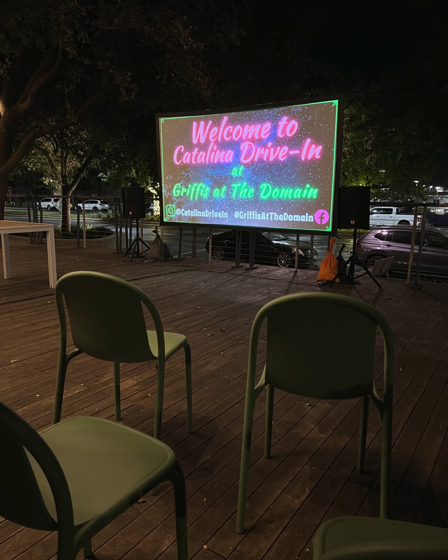 Thank you @griffisatthedomain for a festive Halloween hangout 💀👻🎃