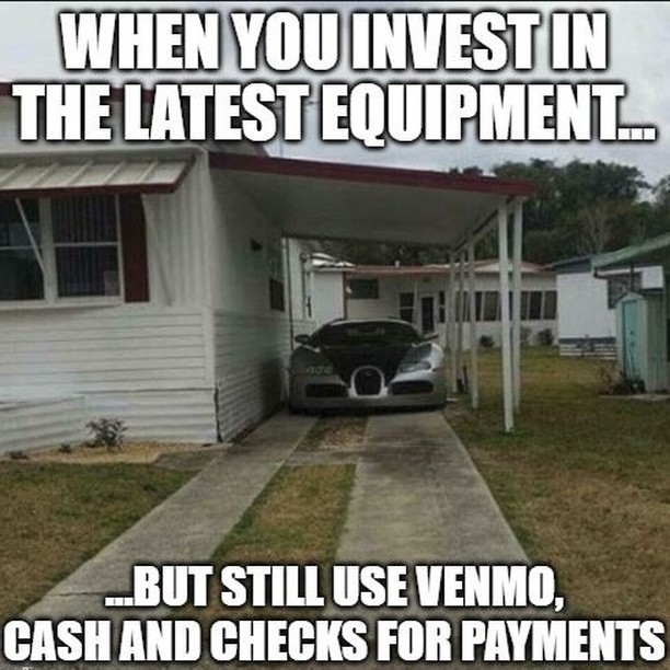 Invested in top-of-the-line gear but still chasing down payments with cash, Venmo, Zelle, or checks? 🤔
It’s like driving a Bugatti but parking it in a shed. Time to step up your payment game!
At RapidAccept, we help you get paid faster with no-fee credit card processing, autopay options, and seamless digital invoicing. Because the last thing you want is to be a payment collector when you should be growing your business. 💼💪
#HomeServices #PaymentSolutions #NoFeeCreditCards #ModernBusiness #NortheastBusiness #GetPaidFaster #ContractorLife #SmallBusinessTips #PaymentSolutions #DigitalPayments #RapidAccept