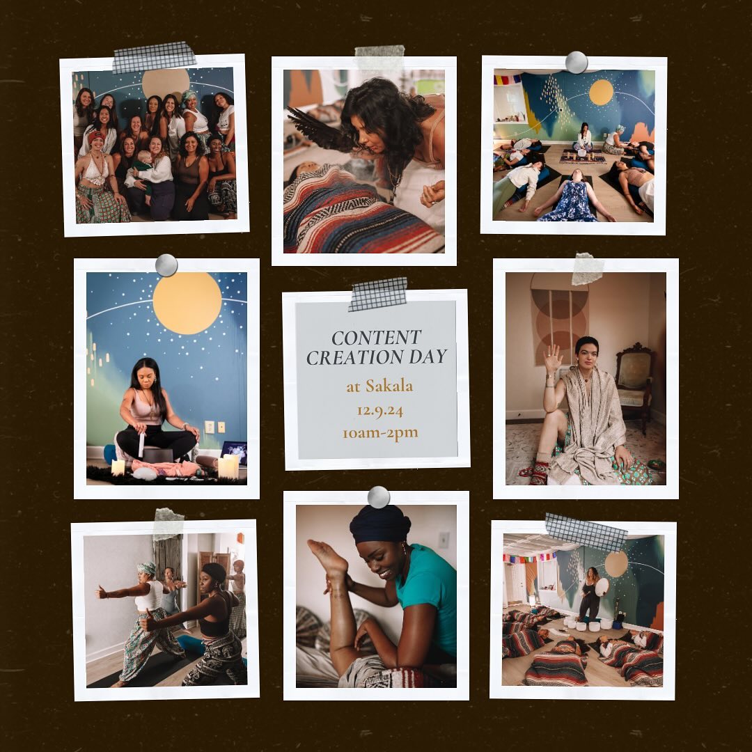 Hosted by Chelsea Renee of Heart Centered Humans and Sakala!
All the things you need to create intentional and authentic content to promote your brand.
* Photographers will be on hand to capture your essence and the gifts that you are here to share.
* Other community members will be available to model for your photos.
* A beautiful and intentional space for your offerings and ceremonies is already set and filled with love and positive energy.
Give yourself the gift of time and space to both share your magic and experience the magic of others in a diverse and inclusive community. You deserve to be seen and captured in your unique energy.
Space is limited to 12 practitioners so that we can create and intimate container to meet everyone’s content needs. We will be offering Sakala Content Creation Days quarterly.
***WARNING: This space may be a hot bed for collaborations!
Note - Cost includes event and 1:1 session content. If you would like headshots, please contact us so we can schedule that with the photographer. There will be an additional $25 for headshots.
This is a screaming deal for something that normally costs hundreds of dollars! Don’t miss out on this opportunity!
ONLY 5 SPOTS LEFT!!!
📸: @itsjordanhutchison, @lynntownsendphotographer
#denverhealthandwellness #denverhealers #denveryoga #denveryogaevents #denvercommunity #denveryogaspaces #denverhealingcommunity #yinyogadenver #denverevents #denverreikihealing #denverqigong #denversoundbath #denversoundhealing #denveryoganidra #denverwellnesscommunity #denverbreathwork #denvereventspace #denverancestralhealing
#sakalacommunity #somatichealing
#denverenergyhealing #protectyourenergy #protectyourpeace #wearefamily #contentcreationday #collaborationovercompetition