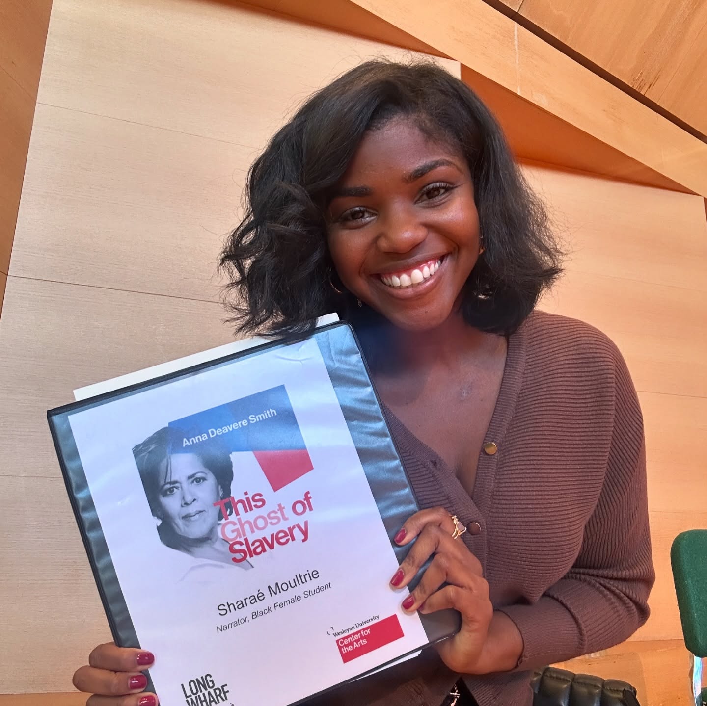 This past weekend’s adventure - a new play reading! Loved working on @annadeaveresmith’s piece produced by @wescfa and @longwharftheatre. And it was extra special getting to work with my extended #GFTNC family! ☺️
#actorlife #iamsharae #sharaemoultrie #hkatalent #northcountrybroadway