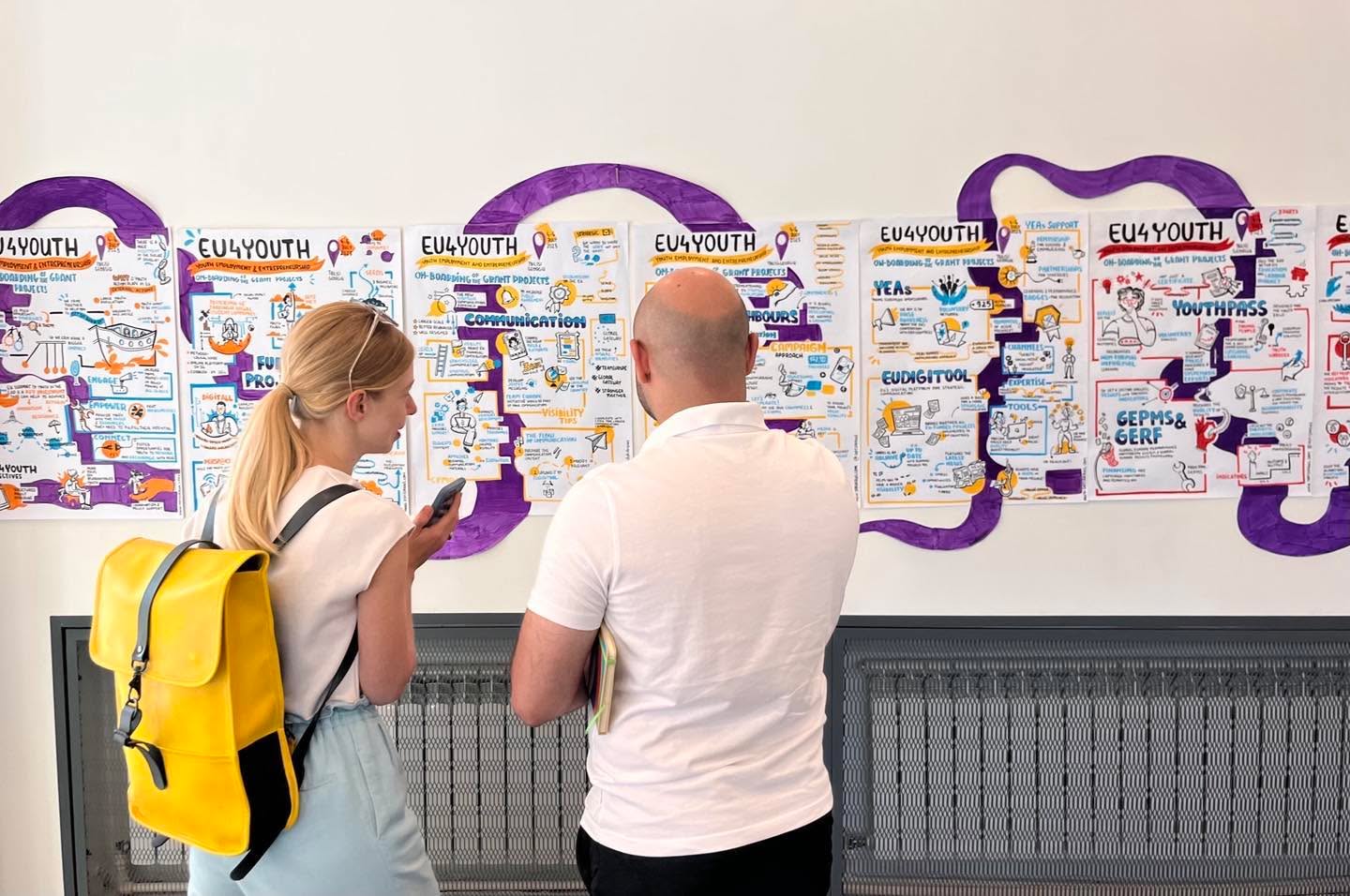 🎨💭 #graphicrecording is such a fun way to keep everyone engaged and makes content super easy to understand! 🖌️💡 Perfect for boosting communication and sparking those “aha!” moments together 🥰🥂✨ #GraphicRecording #Engagement #businessillustration #TeamEngagement