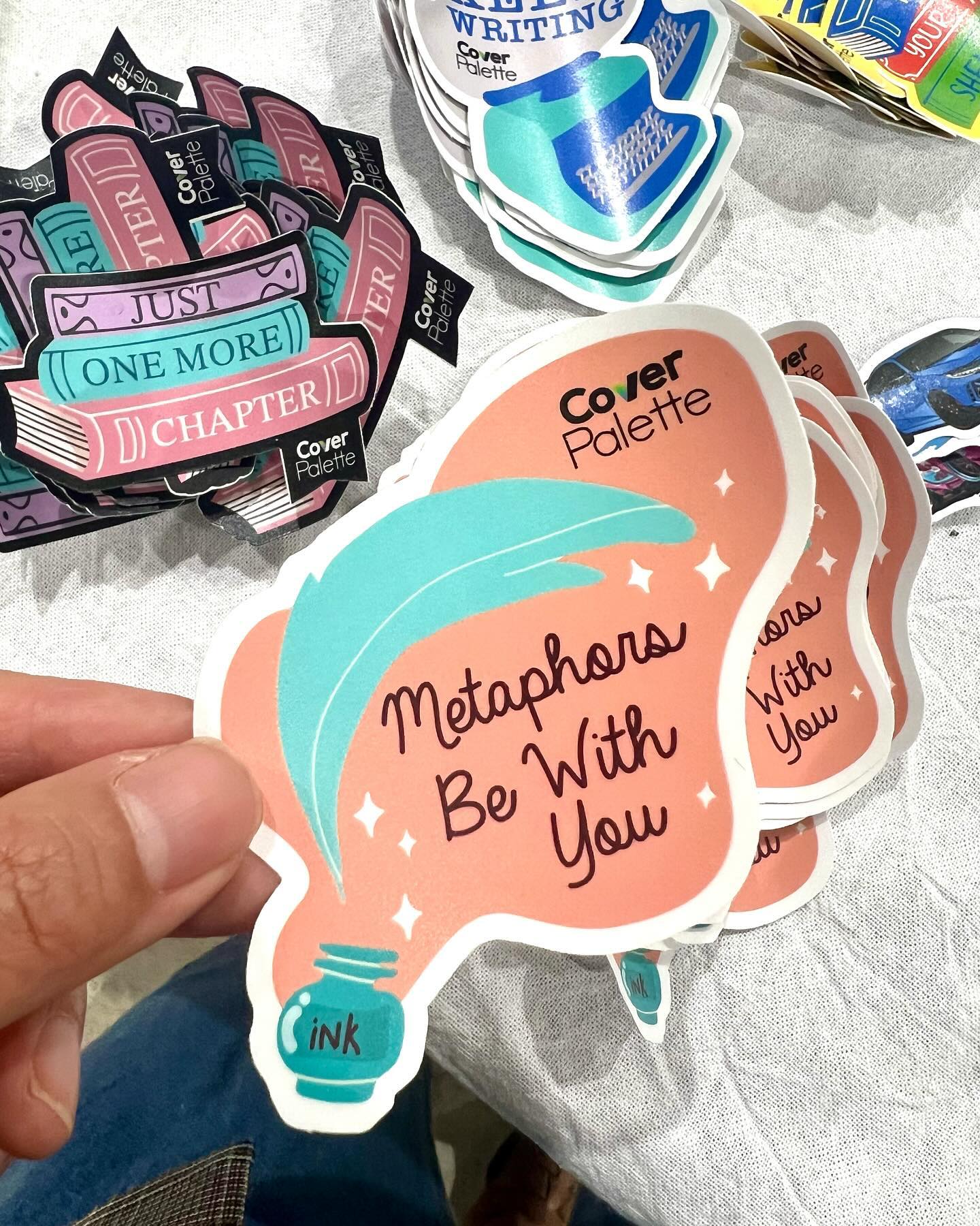 We have a bunch of really fun stickers to give out! Come and say hello to us at Stand 55 here at @bookfairaus 🌟📚📖