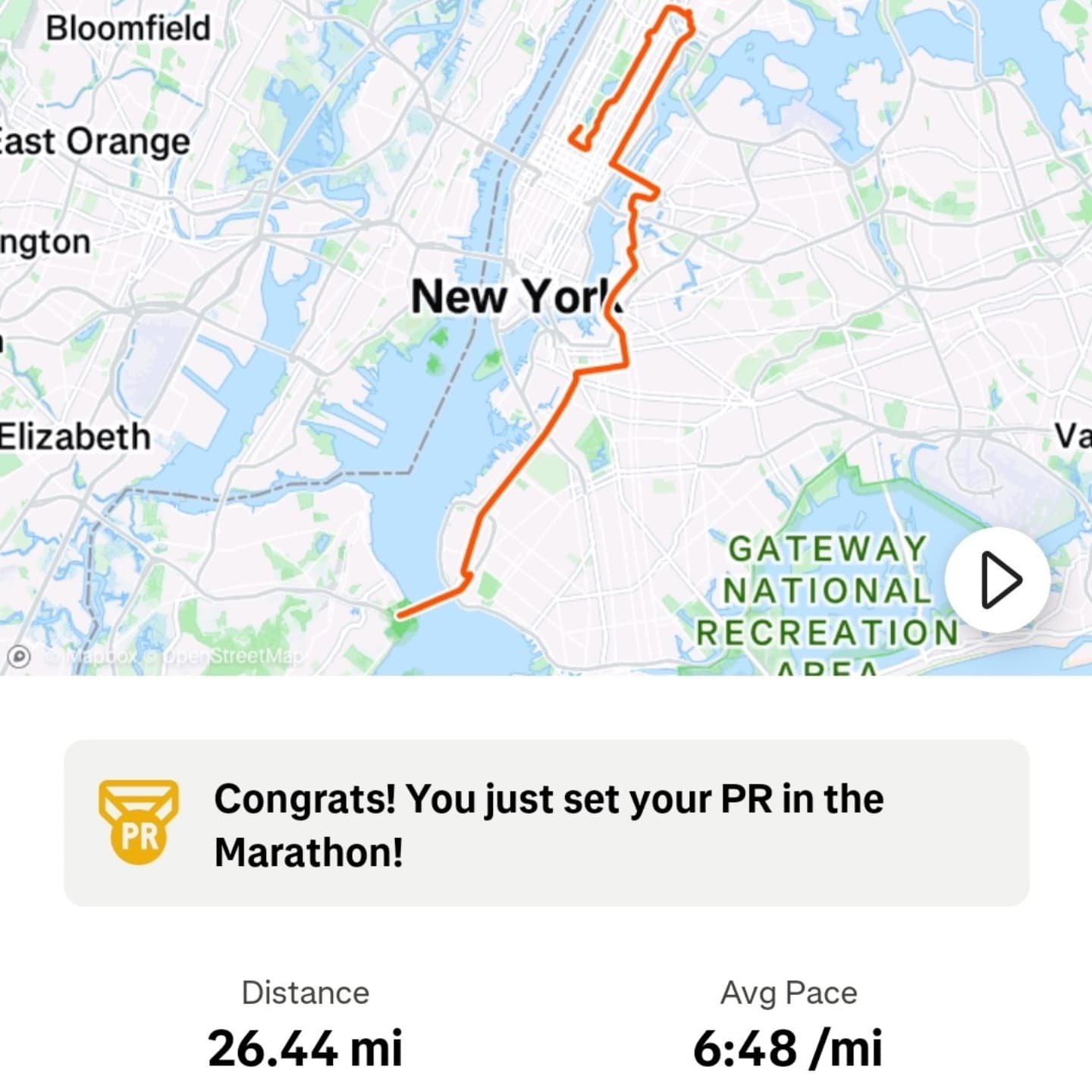 NYC Marathon race recap part 1: I can't believe it's over. All the planning and training and the day finally arrived. This race was incredible, amazing, but also overwhelming. I loved it, but I also struggled.
I don't have any photos at the start because I did not bring my phone. This is the most complicated race start I have encountered, but I prepared myself well. I took the Staten Island Ferry and bus to the start. I met some awesome people who helped me navigate the starting area. There were people everywhere, but it was well organized. There were lots of bathrooms, so that was 👍. It was a lot of waiting around sitting on the grass and trying to stay warm, calm, and focused.
The Verranzano bridge at the start of the race was one of my favorite parts. We could see the city skyline as we crested the top of the bridge (hill 1), and I could hear the footsteps of the runners and breathing, and it was peaceful but also emotional as I realized I was finally starting the race I had anticipated for so many months.
The race has three different starts, so it was surprisingly not as crowded as I anticipated for the first few miles. The roar of the crowds was audible as we exited the bridge and headed to the city. That was also so amazing. I was getting into a groove and feeling good, and the pace felt good. I just had to stick to my race pace and try to look around and take in all the sights of New York City and the crowds.
#nycmarathon #racerecap #motherrunner #nycmarathon2024 #fortcollinsrunning #irunforfun #runningdietitian #runnermom #mastersrunner