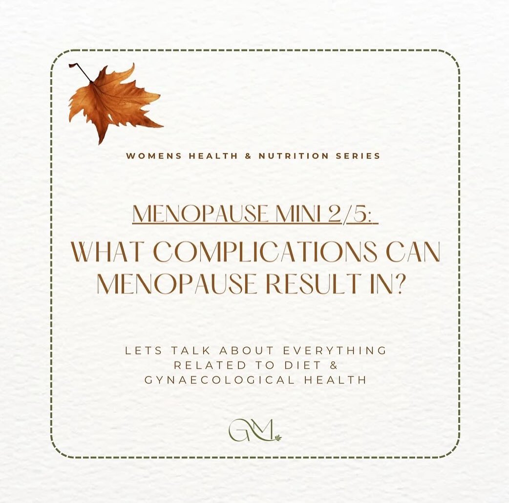 🌺 Menopause mini 2/5 🌺
During menopause there are huge hormonal shifts occurring. These hormonal changes directly affect the body, and manifest as specific symptoms, as detailed in the post 1/5.
These hormonal changes result in reduction of oestrogen which can also cause longer term complication’s too.
💪🏼 MUSCLE HEALTH: oestrogen is responsible for muscle regulation and new muscle growth. As oestrogen levels drop, the muscles suffer causing muscle aches, stiffness, muscle loss, increased risk of soft tissue injuries. As we have learnt menopause is a pro-inflammatory state, muscle inflammation can also occur.
🦴 BONE HEALTH: oestrogen plays an important role in bone density growth, development and regulation. Low oestrogen can result in low bone density named osteoporosis - 1 in 2 post menopausal women have osteoporosis and most of these will suffer a fracture in their lifetime.
🫀HEART HEALTH: oestrogen has a protective effect on the heart, helps control cholesterol levels and keep healthy blood vessels. As oestrogen drops, fat and cholesterol can build in the vessels increasing the risk of heart attacks and strokes.
💧 GENITOURINARY SYNDROME: hormone fluctuations directly the reproductive and urine systems. Menopause can cause progressive dryness, irritation, pain, bleeding and urine symptoms affecting the vulva/vagina and lower urinary tract.
IS IT ALL DOOM & GLOOM?
No!!!
💓 Action plan 💓
ONE - continue to seek knowledge. The more you know and understand about menopause, the more you can understand and appreciate your body!
TWO - be patient with yourself. If the symptoms above sound familiar, be reassured it’s NOT your fault!
THREE - be mindful of the above conditions when approaching menopause, and adjust your lifestyle & nutrition accordingly.
FOUR - be ready for my next posts where we will those all important dietary recommendations!
Warm wishes, Dr Grace 🌿
Ps please share this page with friends and family you feel may benefit 🌺
#menopause #menopausesupport #menopausesymptoms #menopauseawareness #menopausehealth #menopausenutrition