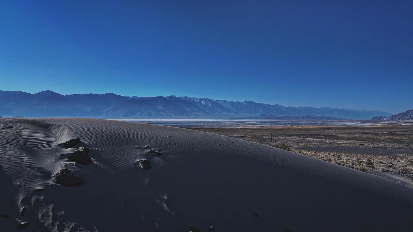Dunes outside of Owens Lake