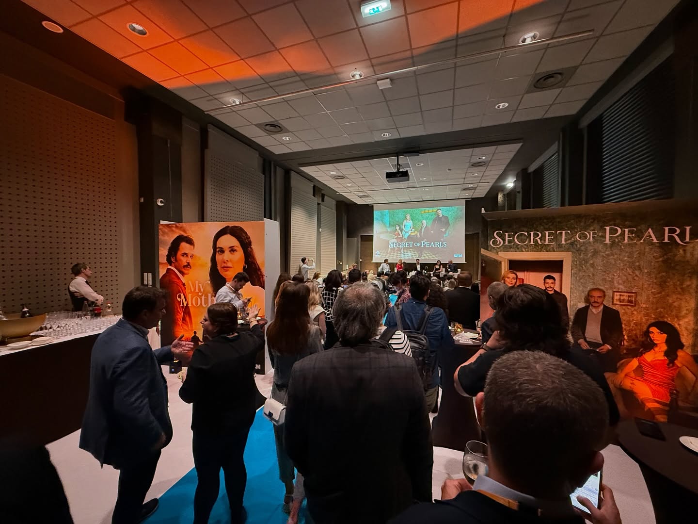 Kanal D International & BKM Special event. Displays design, fabrication, setup and Project Management by MK Displays. #mipcom #mipcom2024 #kanaldinternational