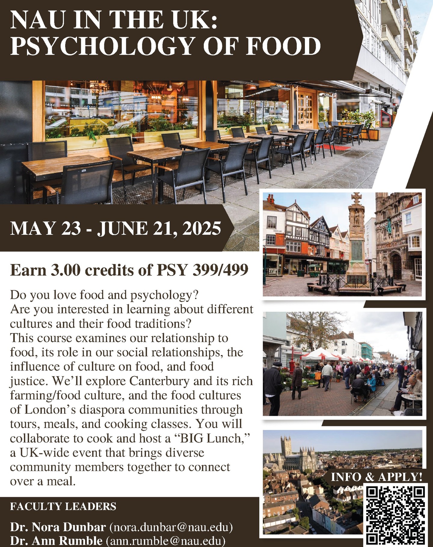 Check out these five (five!) awesome study abroad classes, coming soon to a psychology department near you!