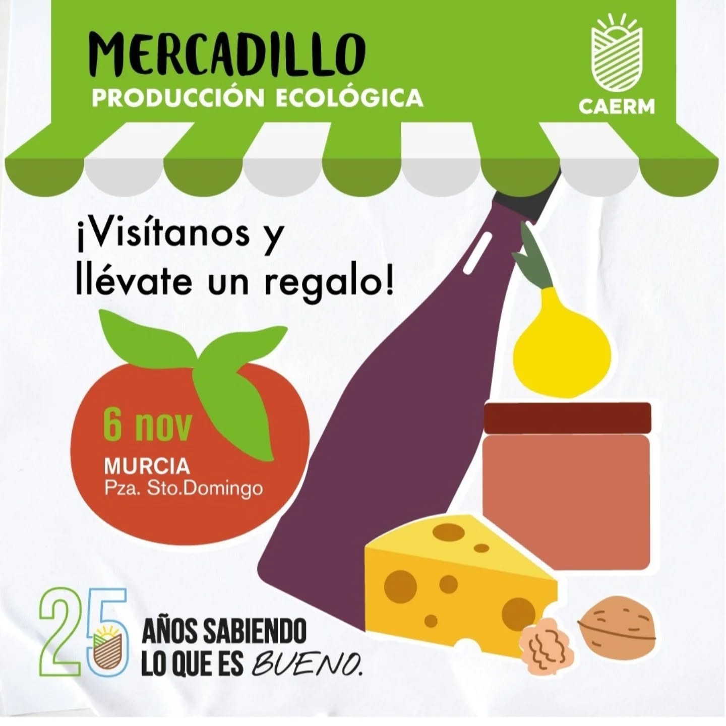 Hoy estaremos en el mercadillo ecológico que organiza @caermurcia en la plaza de Santo Domingo en Murcia. Ven a visitarnos a nuestro stand y a conocer nuestro proyecto. 🥚🐔
Mañana estaremos en Caravaca, en la plaza de San Juan de la Cruz.
#caermurcia #mercadilloecologico #huevosecologicosmurcia #gallinamurciana