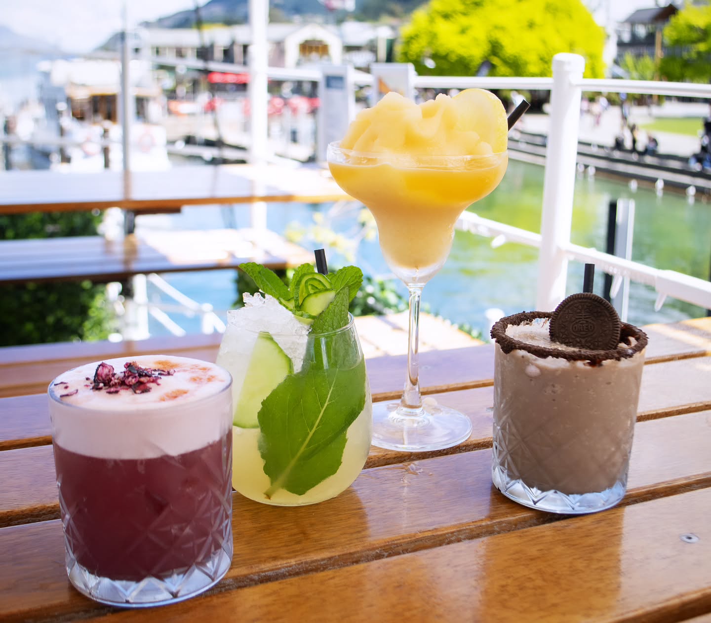 🎉 Battle of the Cocktails Winners Announced! 🎉
A huge thank you to everyone who voted and shared their feedback! We're excited to introduce our winning cocktails, now perfected just for you:
🍇 Blackberry Jam Sour
🌿 Gin Garden
🍑 Frozen Peach Daiquiri
🍪 Cookies and Cream
Come and taste the difference your feedback made, when we launch our summer menu soon! Cheers to a fantastic summer ahead! 🍹✨