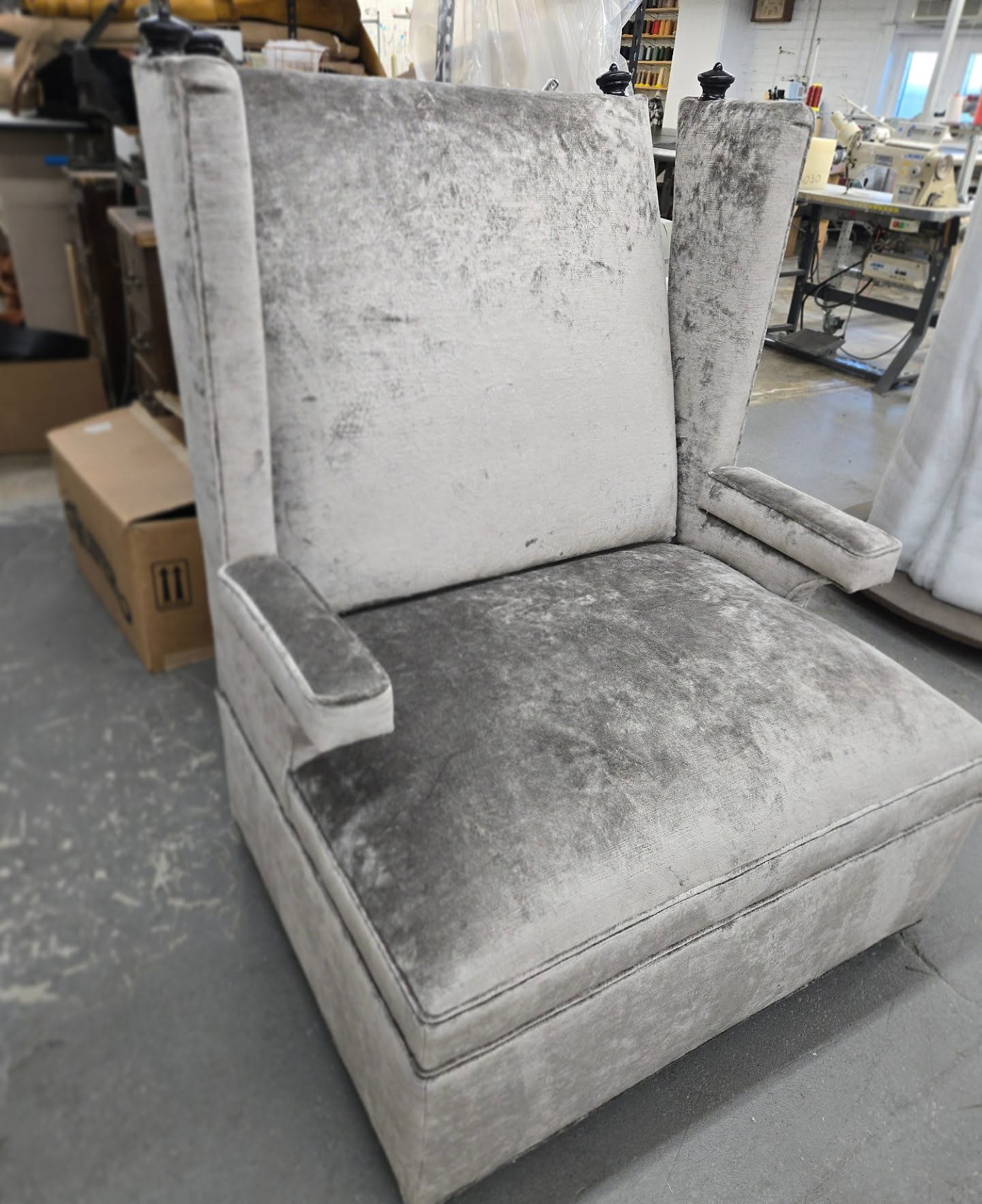 All I can say is that I genuinely feel like a princess when I sit in this chair.
👸
And also, there were a lot of dimension changes on this guy. So the inspiration to drawing to final product is wild. The inspiration chair sat lower, narrower and shallower. Being able to share with the client what a piece would look like with major changes to the sizing is always helpful and can be very eye opening.
And also also...I'm still a princess.
.
.
.
#interiordesign #customfurnituredesign #customfurniture #customsofa #bucksinteriordesign #phillyinteriordesign #philadelphiainteriordesigner #nyinteriordesign #njinteriordesign