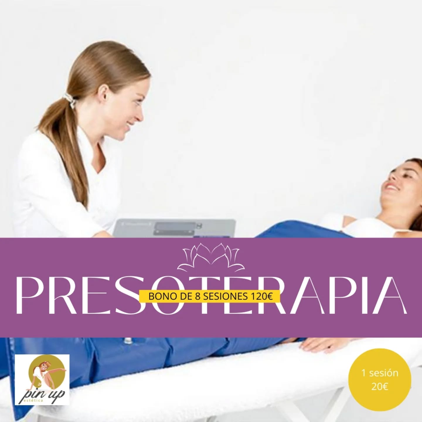 ✨ ¡Descubre los beneficios de la presoterapia y regálate el bienestar que mereces! ✨
La presoterapia es un tratamiento estético y terapéutico que utiliza la presión de aire para estimular el sistema linfático, ayudando a eliminar toxinas, reducir la retención de líquidos, mejorar la circulación sanguínea y combatir la celulitis. Este método es ideal para quienes buscan tonificar su cuerpo, aliviar piernas cansadas o hinchadas, y promover una sensación de relajación profunda.
Para que puedas experimentar sus maravillosos efectos, te ofrecemos un bono especial de 8 sesiones por solo 120€. Aprovecha esta oportunidad para mejorar tu salud y apariencia de forma natural. ¡Reserva tu cita y da el primer paso hacia una versión más revitalizada de ti! 💆🏻♀️
Te esperamos en
Avenida Carlos III, 216
📍 Aguadulce
#preso #presoterapia #tratamientocorporal #almeria #aguadulce #ofertas