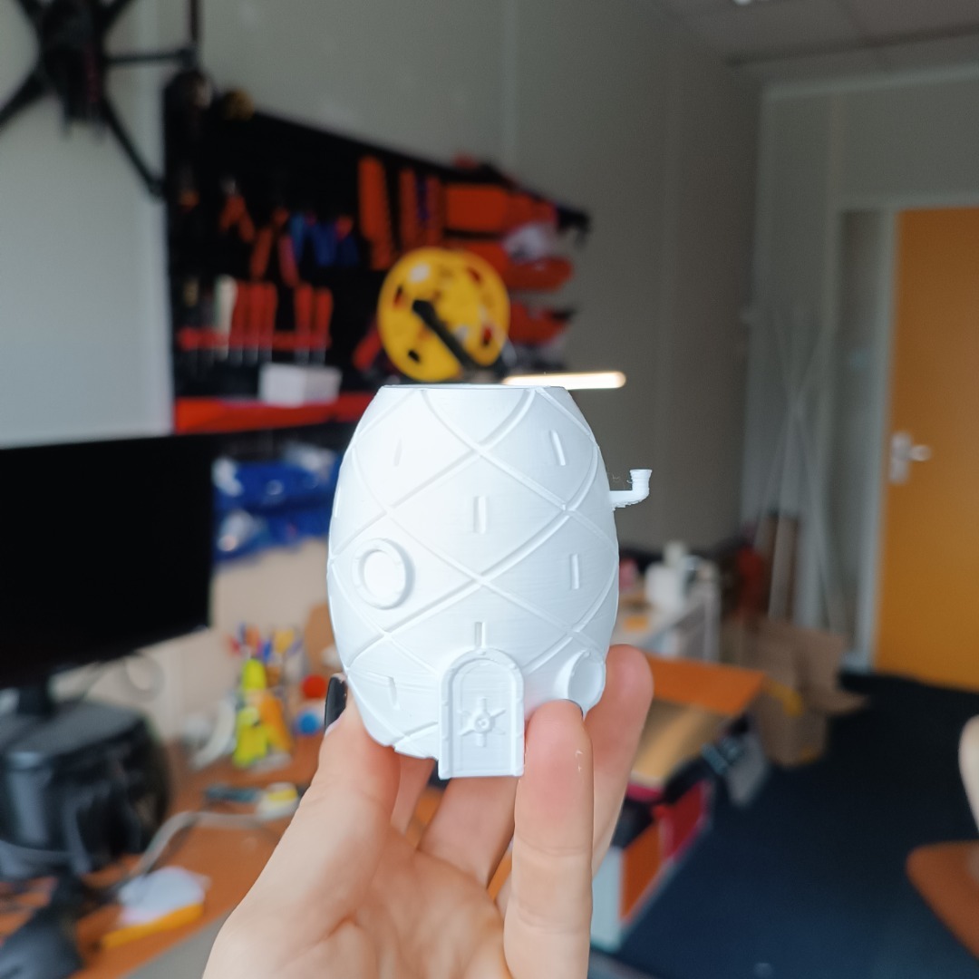 Just printed this cute Spongebob house plant pot! 🏠🪴
Design by reno77 https://www.thingiverse.com/thing:2874382/apps
#3dprinting #plantgoals #spongebobvibes #diydecor