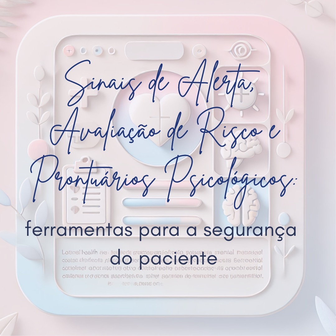 Olá! Tudo bem?🌻
🌟 Quer aprender a conduzir uma avaliação de risco de suicídio e documentá-la de forma ética e técnica?
Na nossa aula ao vivo, dia 30-11-2024, do curso “Prontuário Psicológico: Agilidade e Precisão com IA” você vai:
✅ Aprender a identificar sinais de alerta e realizar uma avaliação detalhada.
✅ Criar um prontuário psicológico completo e funcional.
✅ Trabalhar com um exemplo prático, pensando em estratégias e intervenções para prevenção do suicídio.
⚠️ Não perca essa oportunidade de aprimorar sua prática profissional e contribuir para a segurança dos seus pacientes.
💡 Link na bio ou acesse o QR Code para mais informações!
Juliana B. Fitaroni
Psicóloga
CRP-18 02964
#SaúdeMental #ProntuáriosPsicológicos #PrevençãoAoSuicídio #AvaliaçãoDeRisco