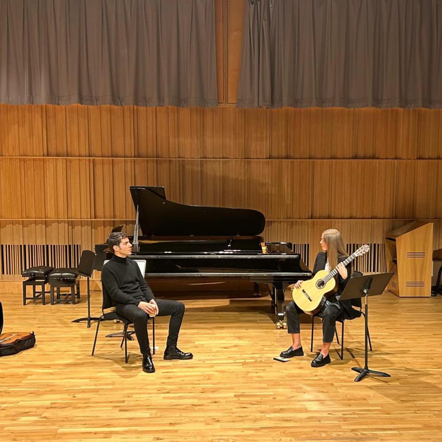 ☆inspiring experience playing in Miloš’ masterclass last week!☆