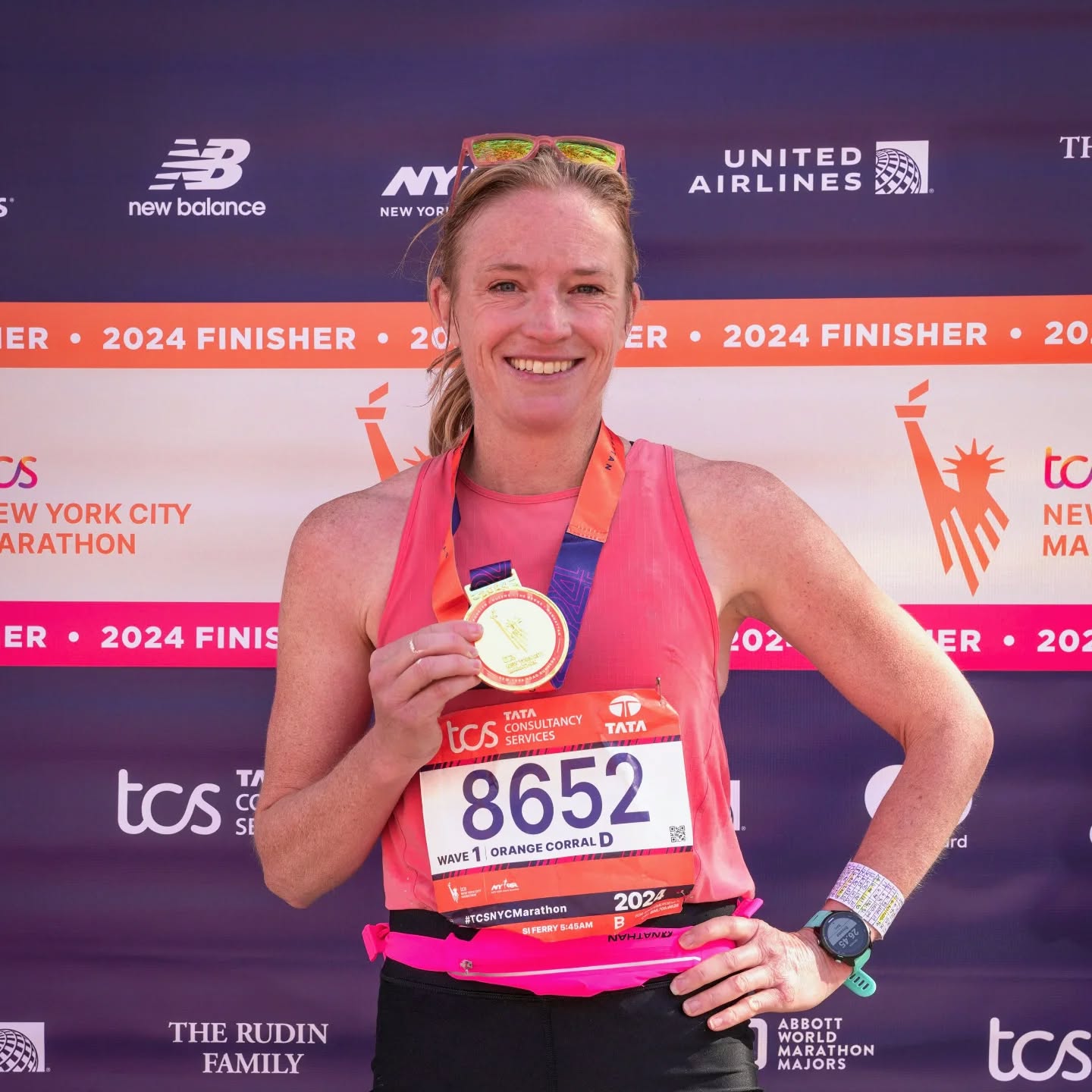 NYC Marathon - final thoughts: They say that in a marathon, the race starts at mile 20. I don't think this is exactly the truth, but the last 6 miles can make or break your goal. In my race, this is when things started to get tricky. My calves and hamstrings were on the verge of a cramp, and this forced me to slow down to avoid having the muscles seize up. I thought it might go away, but the feeling never went away, so I was just hanging on. The hill before heading into Central Park didn't help.
I ended up running about 70 seconds slower than my PR, which was frustrating. I gave it all I had and went for it. I also realize that I underestimated the course. The crowds and uneven terrain of the city streets would have been impossible to mimic in my training, and the ups and downs of the course were more challenging than I anticipated. I knew it was possibly the hardest marathon of the world majors and is not known as a fast course, but I went for it anyway.
Despite the challenges, I did run a very well paced race until the last 4 miles when my pace slowed. My nutrition was on point. I took my carb loading seriously and got in about 50 grams of carbs per hour during the race. There may be a few things I experiment with, including getting my carbs closer to 60 grams (or more) per hour. I also need to figure out my cramping situation. It could have been muscular and lacked the preparation of running on pavement (most of my running is on gravel roads) or just the challenges of the hills. I also wonder if electrolytes were an issue. I learned from my experience in Boston that I need more electrolytes, so I was diligent about drinking the Gatorade on course and took in about 1-2 electrolyte chews per hour. This was also a cooler race, so I didn't think I would need more than this. Either way, I am plan to analyze my sweat sodium content and dial in this aspect of my nutrition.
#nycmarathon #nycmarathon2024 #mastersrunner #runningafter40 #motherrunner #runnermom #fortcollinsrunning #fortcollinsrunningclub #tcsnycmarathon #marathonrunning