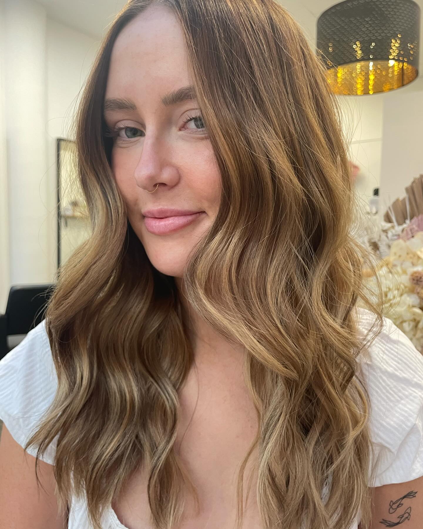 We love to see a smile after treating you to your new hair 🖤